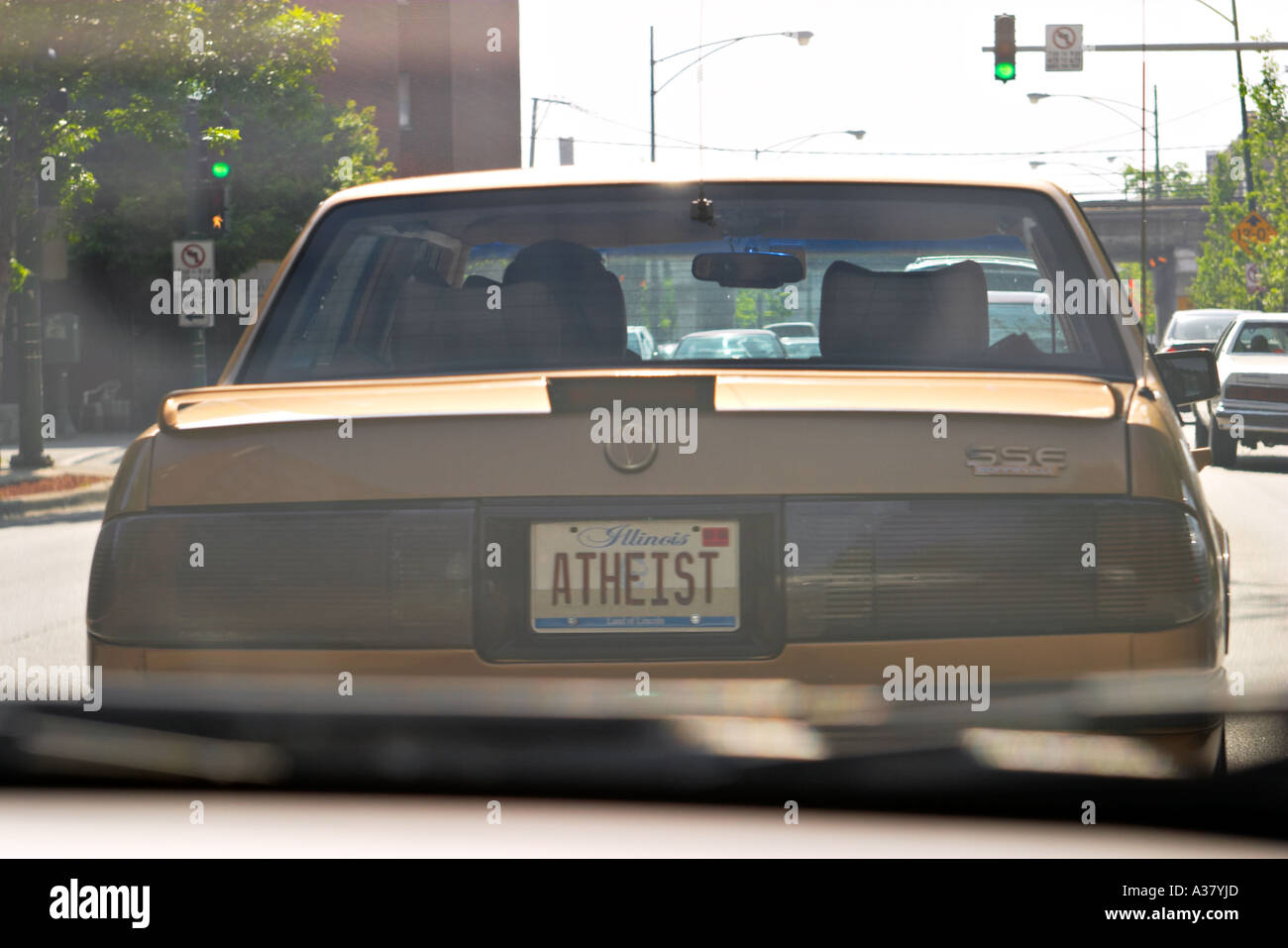 City of chicago car plate hires stock photography and images Alamy