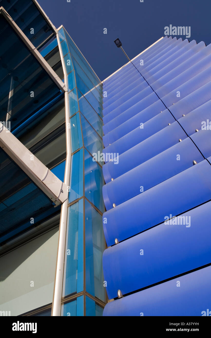 Architectural Detail, The Compass Centre, British Airways Offices, Heathrow Stock Photo