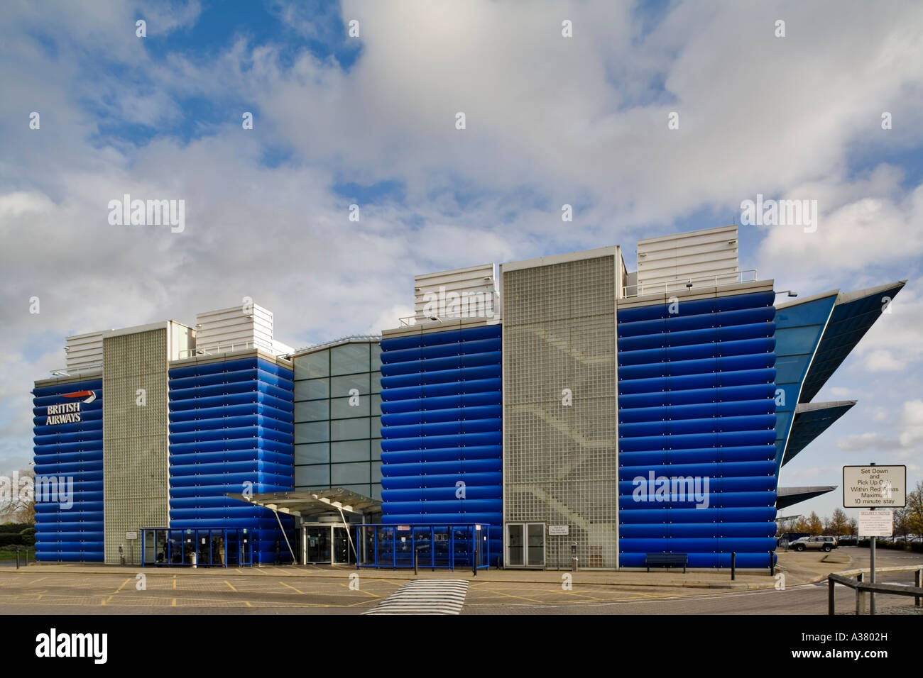 The Compass Centre, British Airways Offices, Heathrow Stock Photo