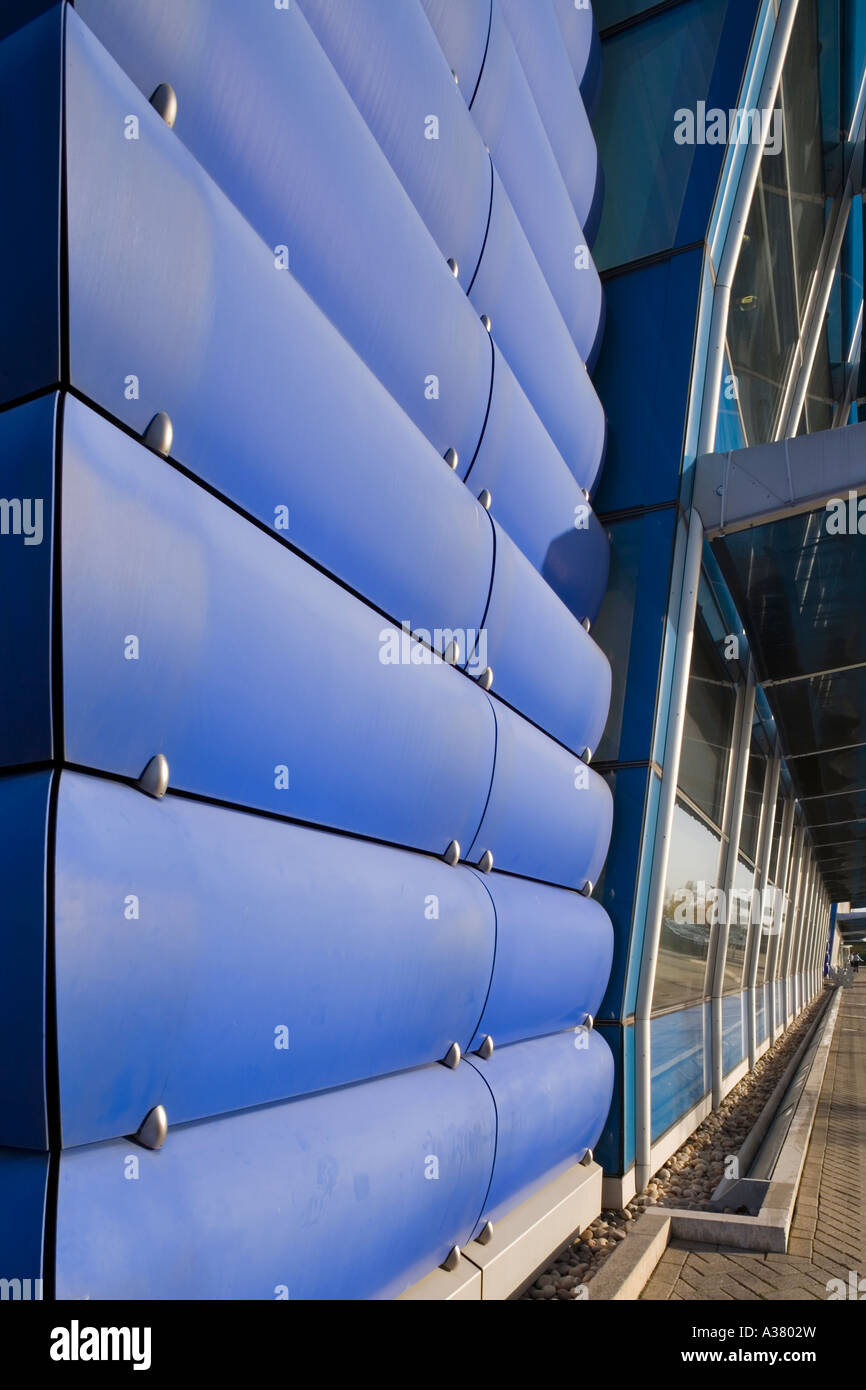 Architectural Detail. The Compass Centre British Airways Offices, Heathrow Stock Photo