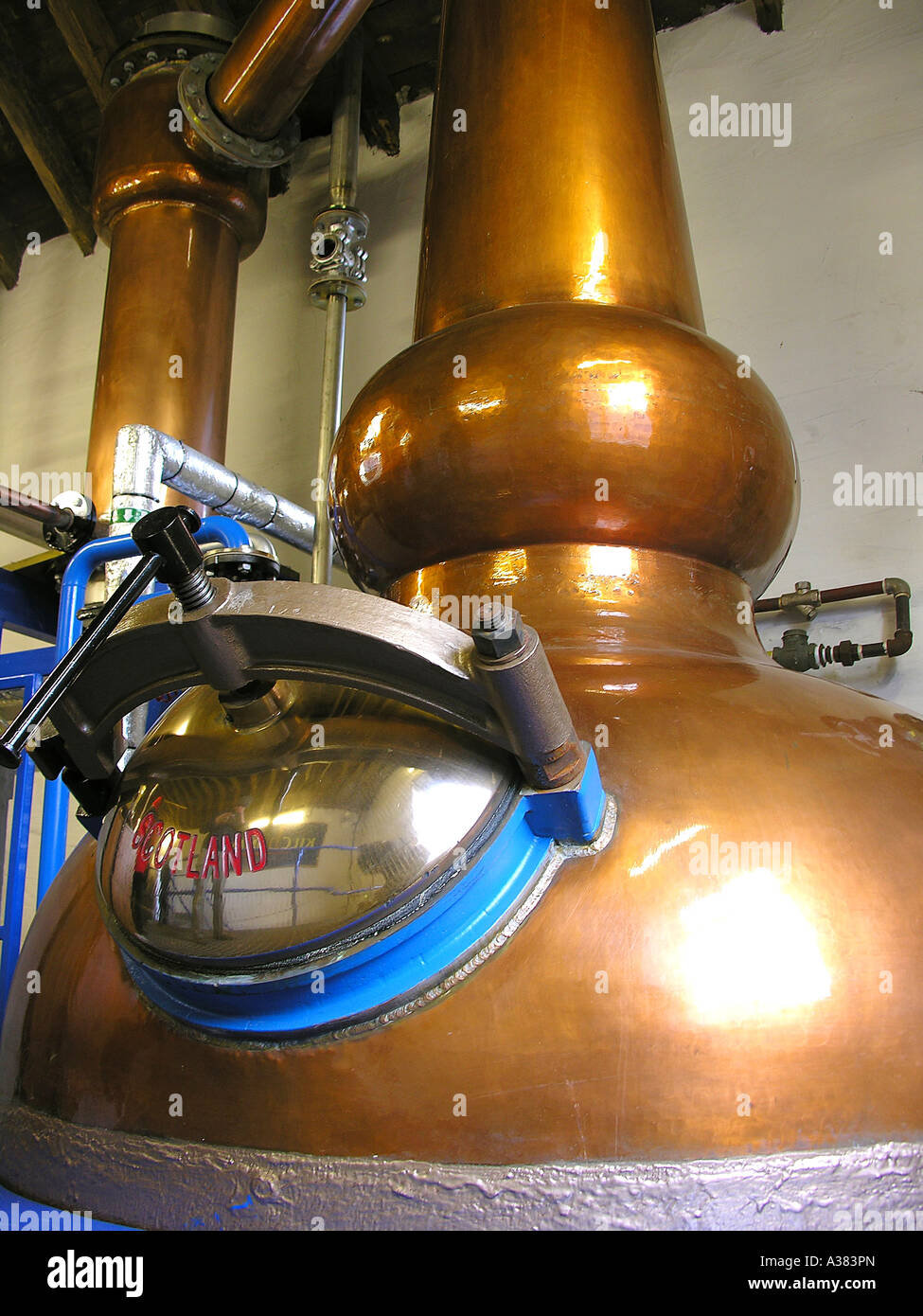Kilchoman Distillery Stock Photo