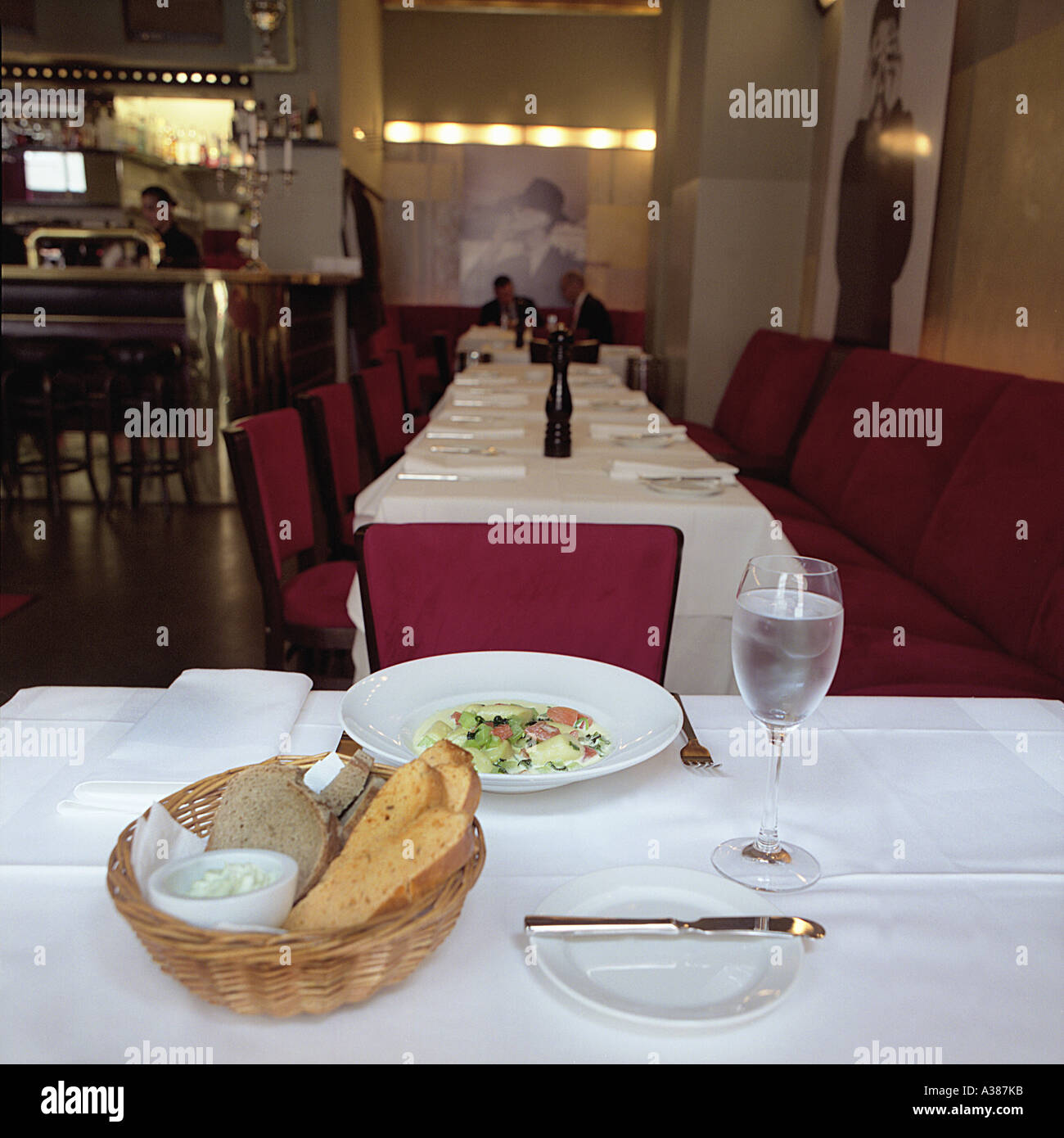 talbe ready for lunch stock photo 6115706 alamy