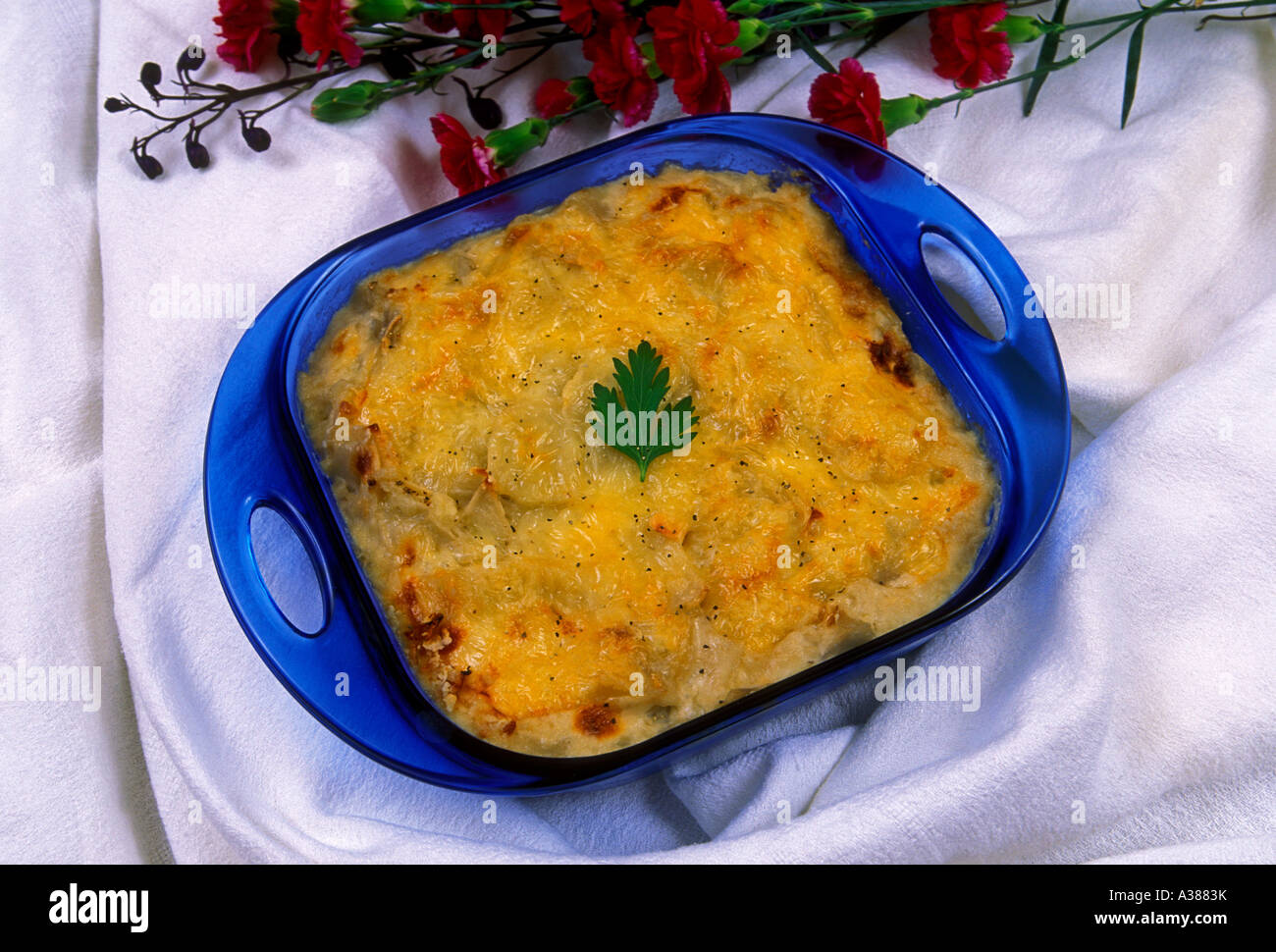 Gratin Dauphinois, potato au gratin, French cuisine, French restaurant, French food and drink
