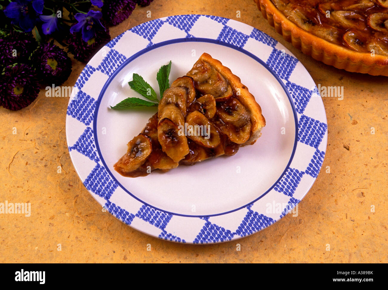 gateau creole, banana cake, French dessert, French food, French food