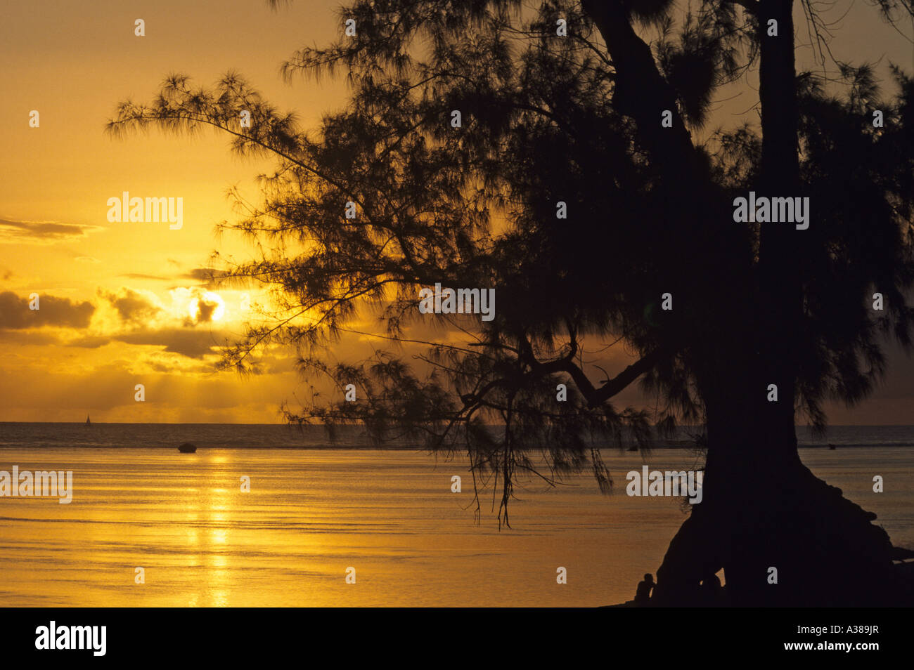 HERMITAGE BEACH REUNION ISLAND Stock Photo Alamy