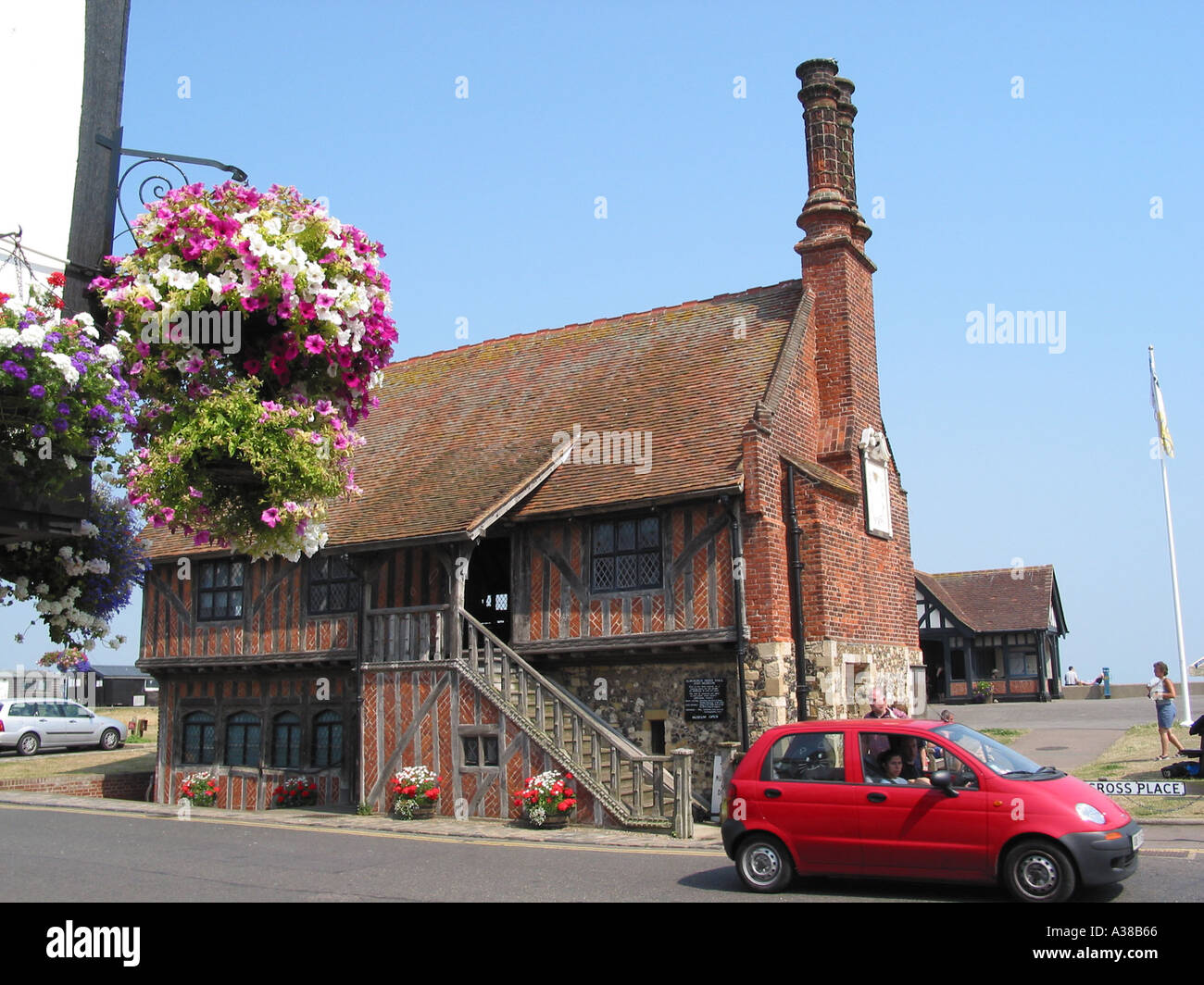 The Moot Hall and Aldeburgh Museum Suffolk England Great Britain Stock Photo