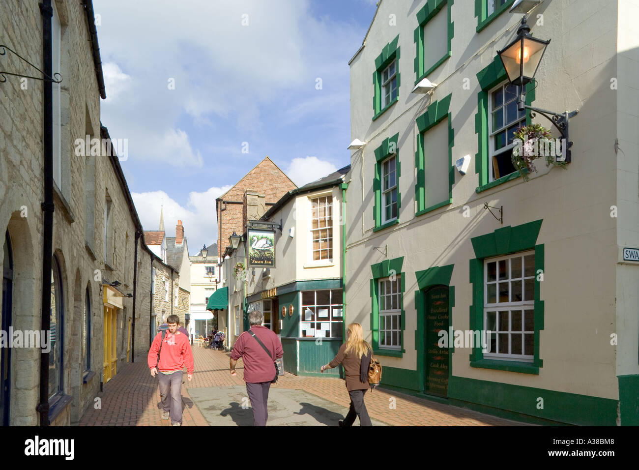 Swan Lane, Stroud, Gloucestershire Stock Photo Alamy