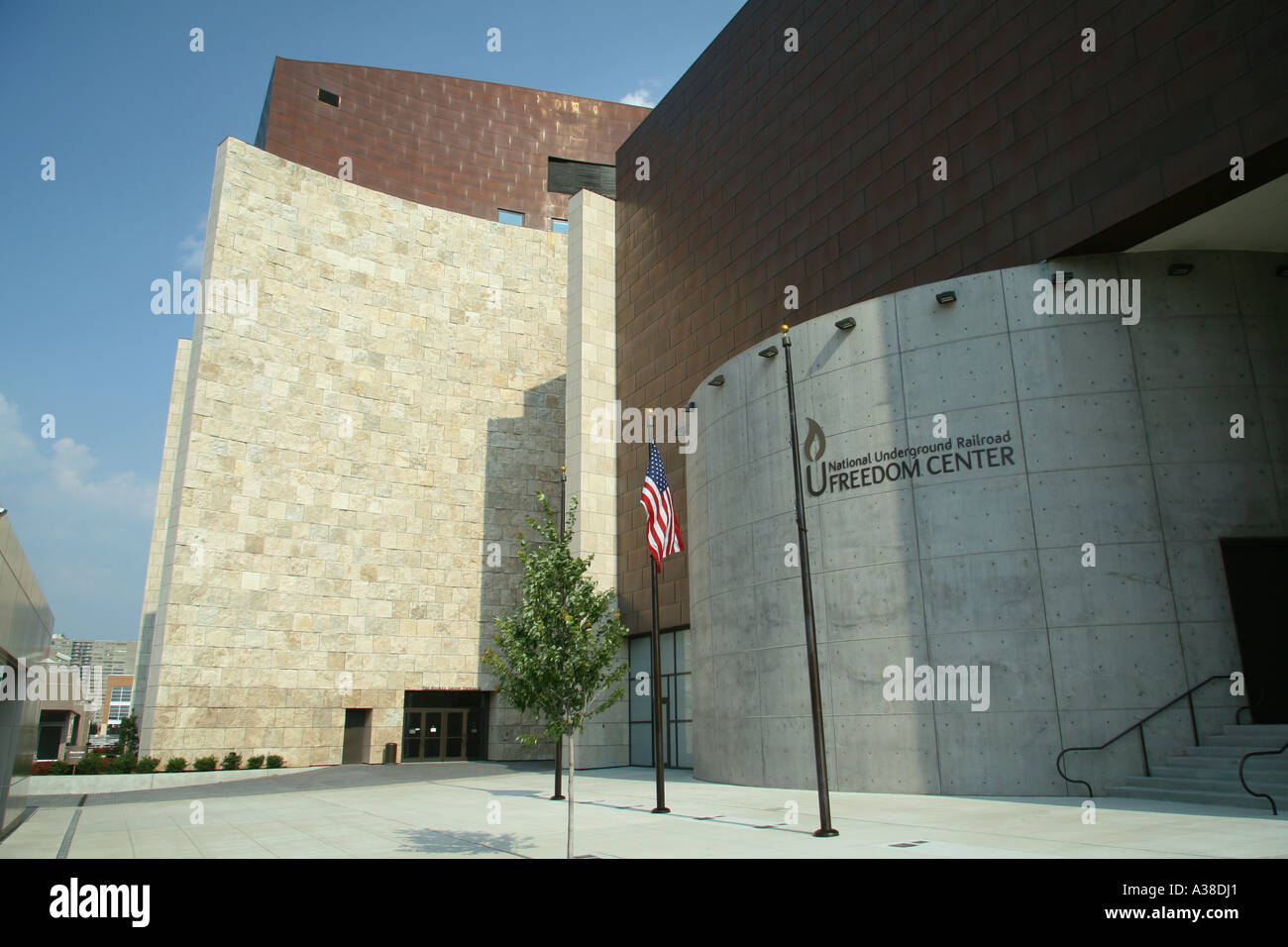 National Underground Railroad Freedom Center Museum in Cincinnati Ohio Stock Photo