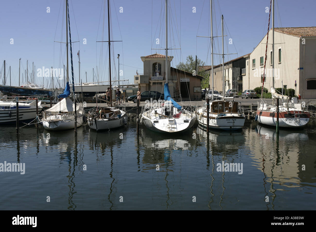 MARSEILLAN PORTE,LANGUEDOC Stock Photo