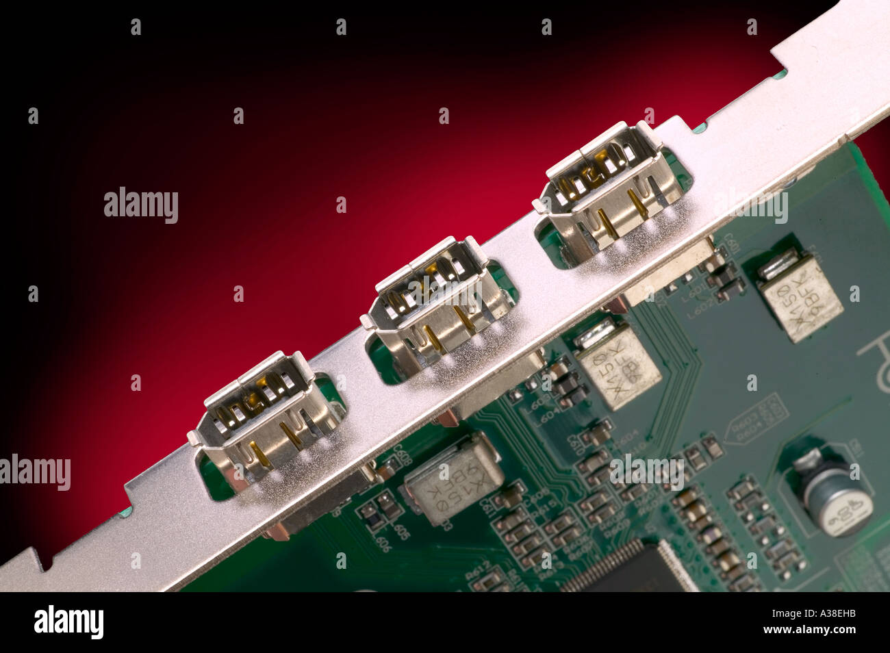 Firewire PCI card Stock Photo - Alamy