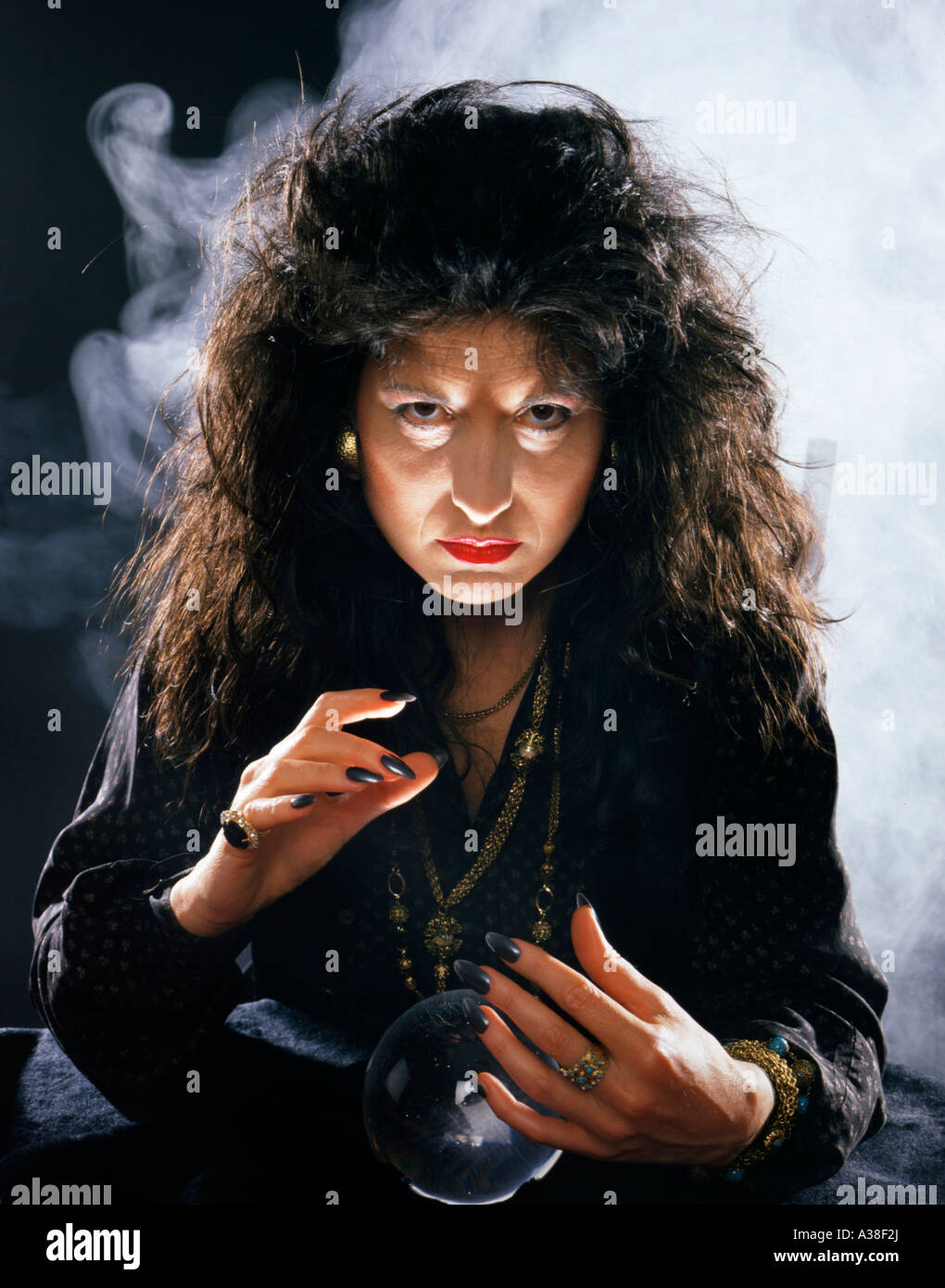 Wahrsagerin. Fortune Teller Stock Photo Alamy