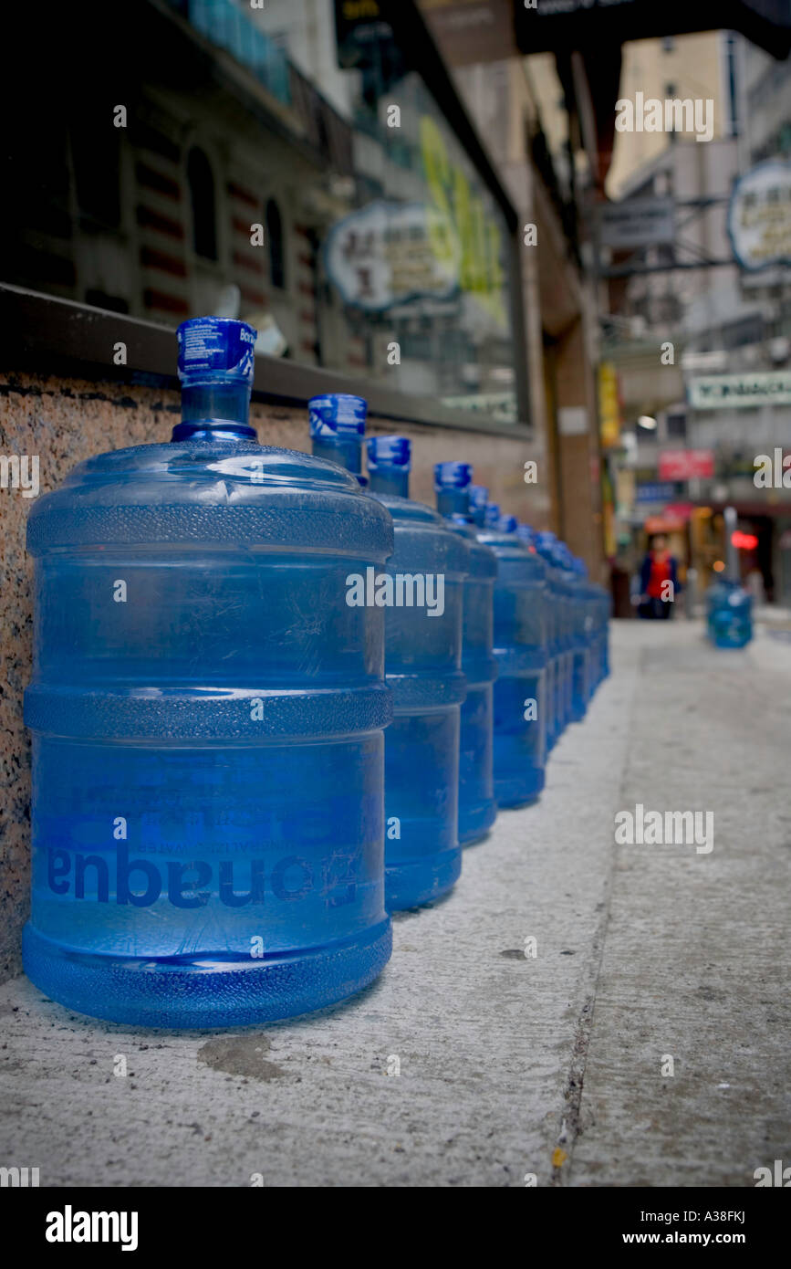 Bottled water, Hong Kong Stock Photo Alamy