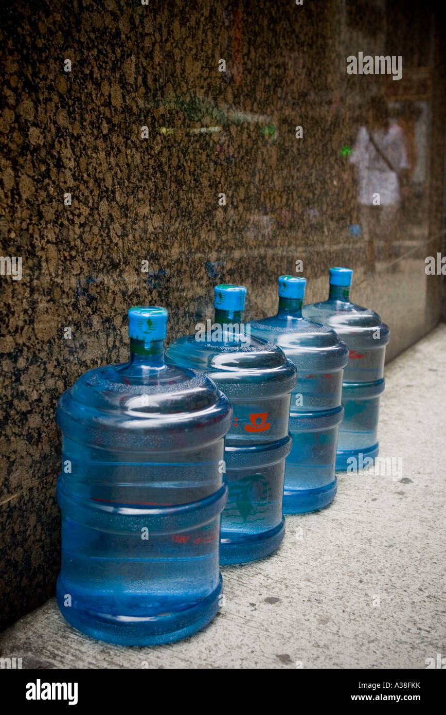 Bottled water, Hong Kong Stock Photo Alamy