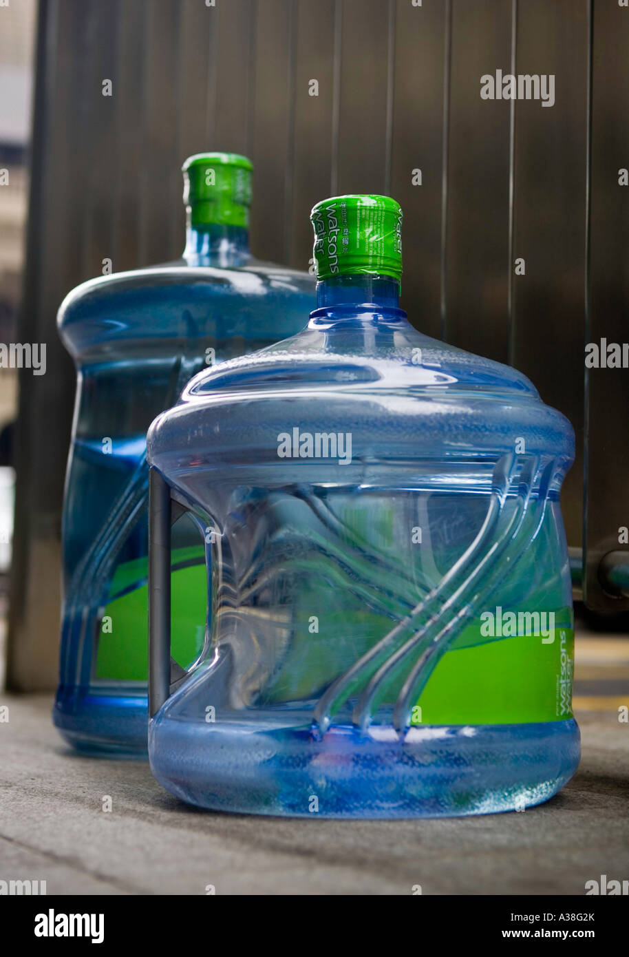 Bottled water, Hong Kong Stock Photo Alamy