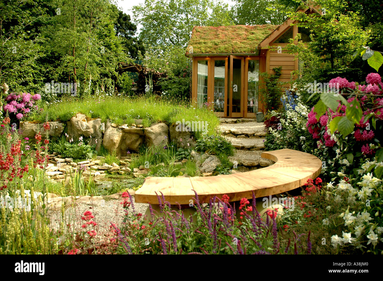 The Wildlife Trusts Lush Garden designed by Stephen Hall at Chelsea