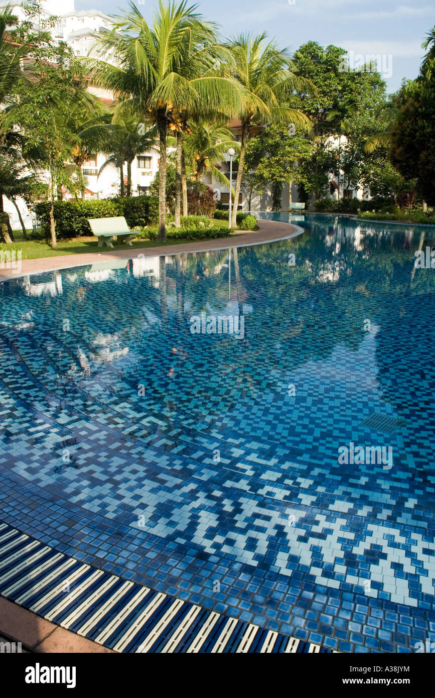 The Paddling Pool At Kiara Park Condominium In Taman Tun Dr Ismail Stock Photo Alamy