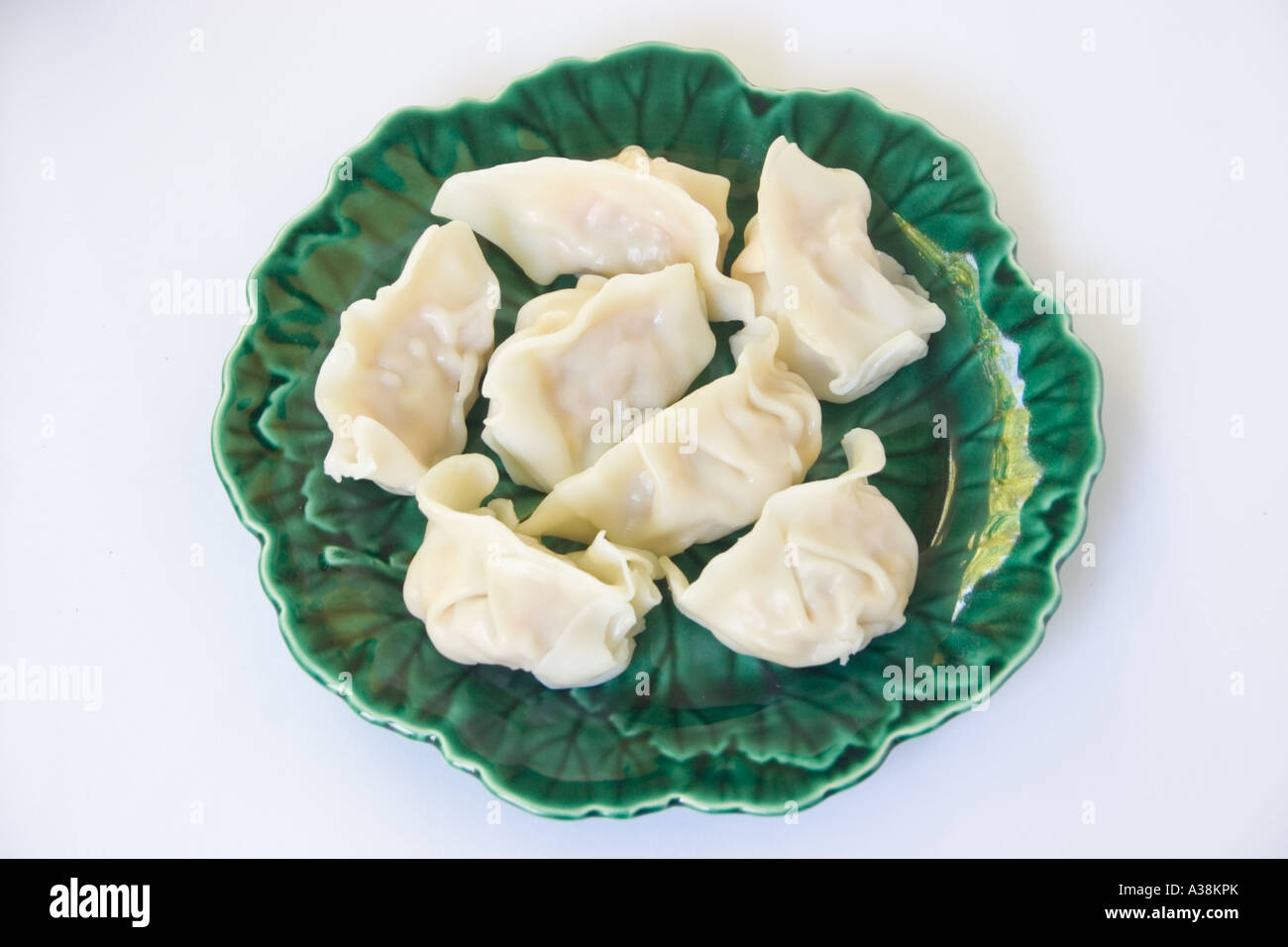 Chinese steamed dumplings dim sum Stock Photo