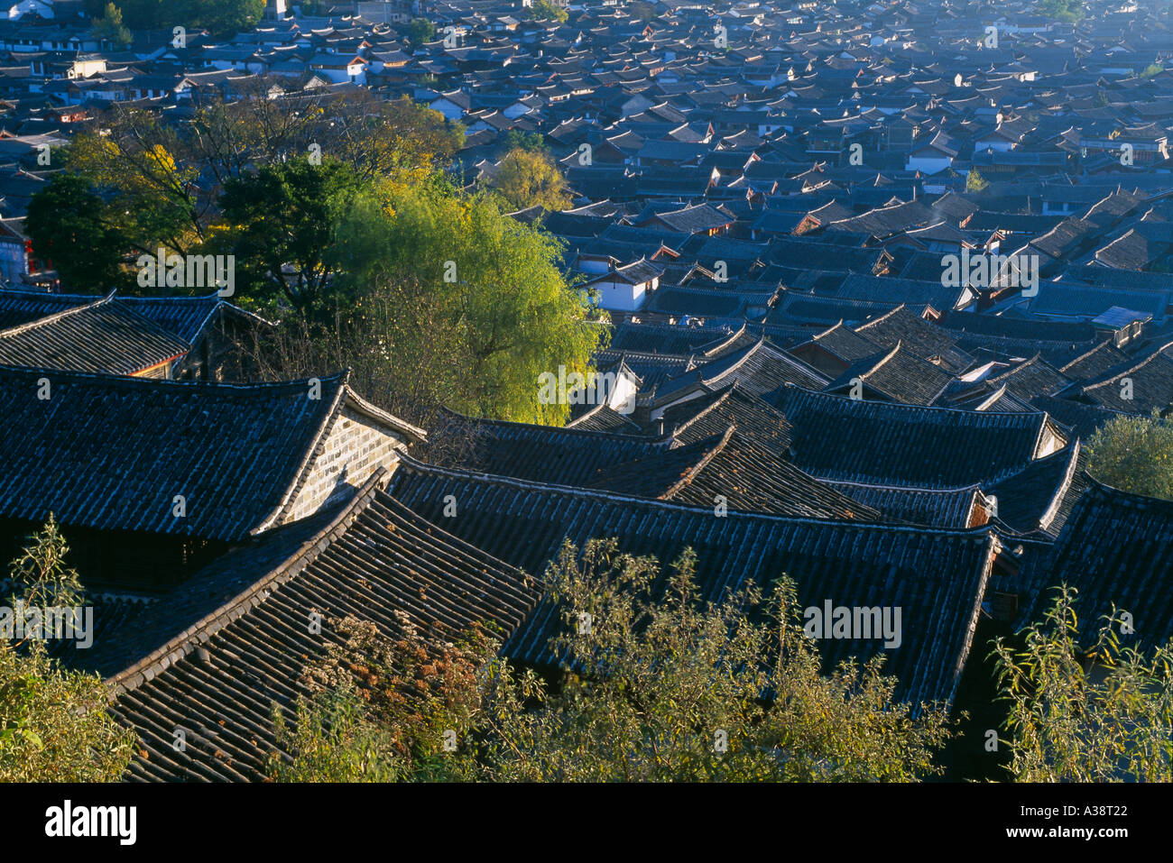 Lijiang World UNESCO heritage site Yunnan Province China Stock Photo