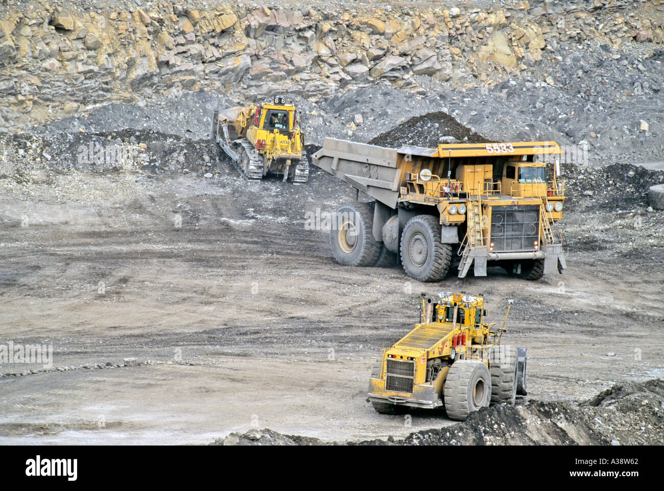 Coal Mine 4 Stock Photo - Alamy
