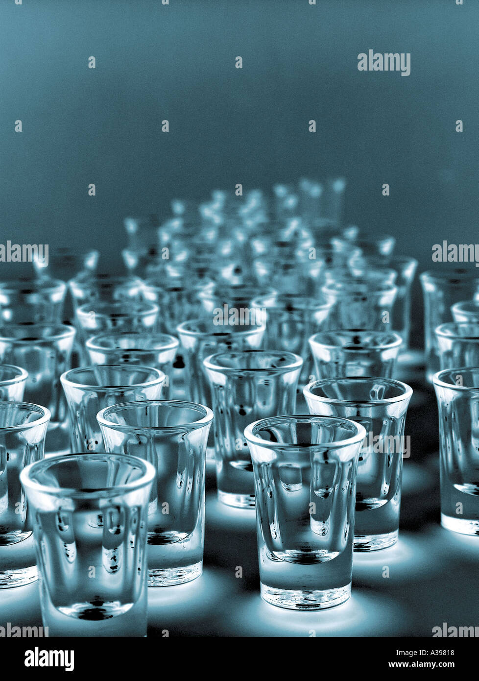 cocktail Shot glasses Stock Photo - Alamy