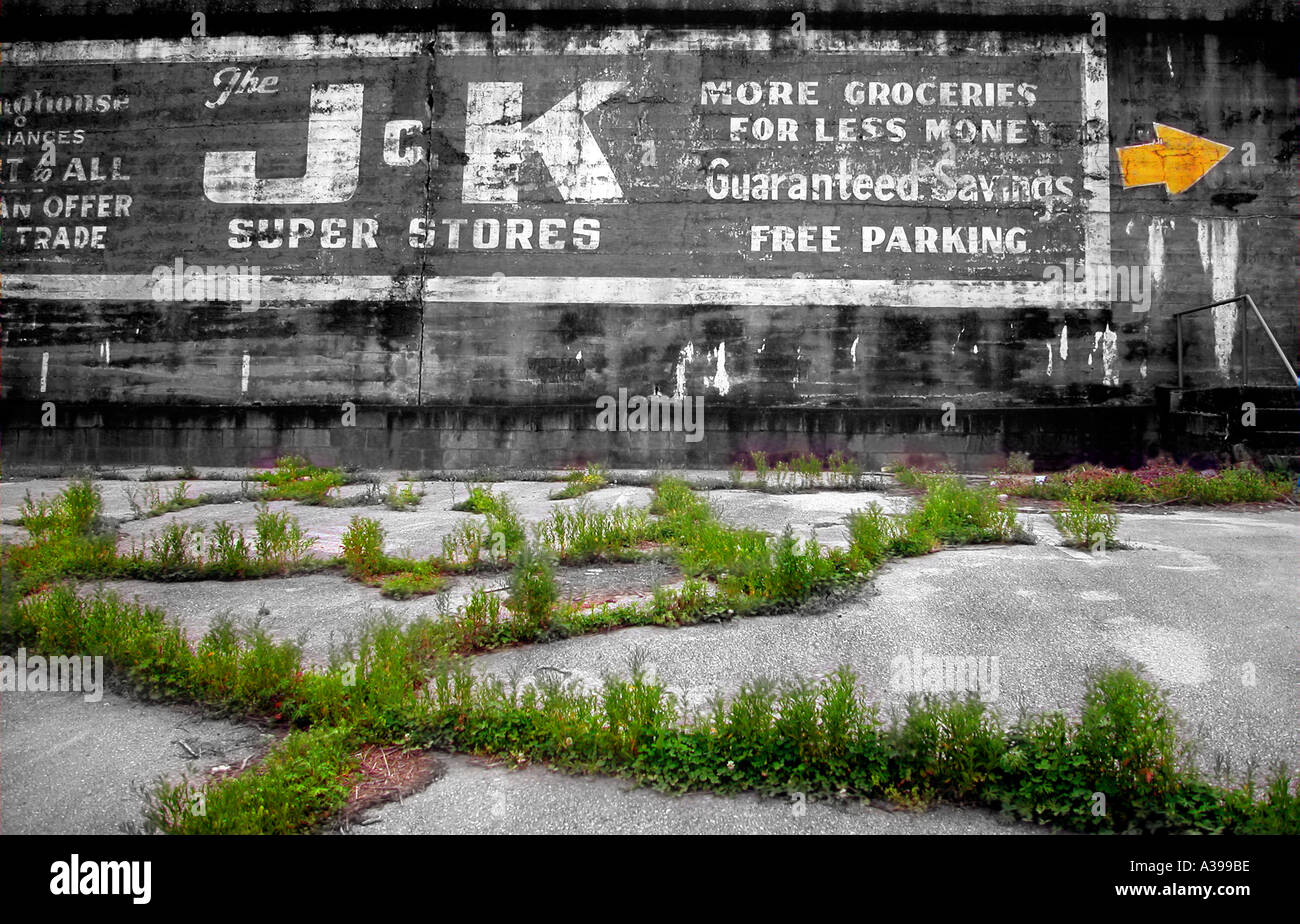Forgotten store Tennessee Stock Photo