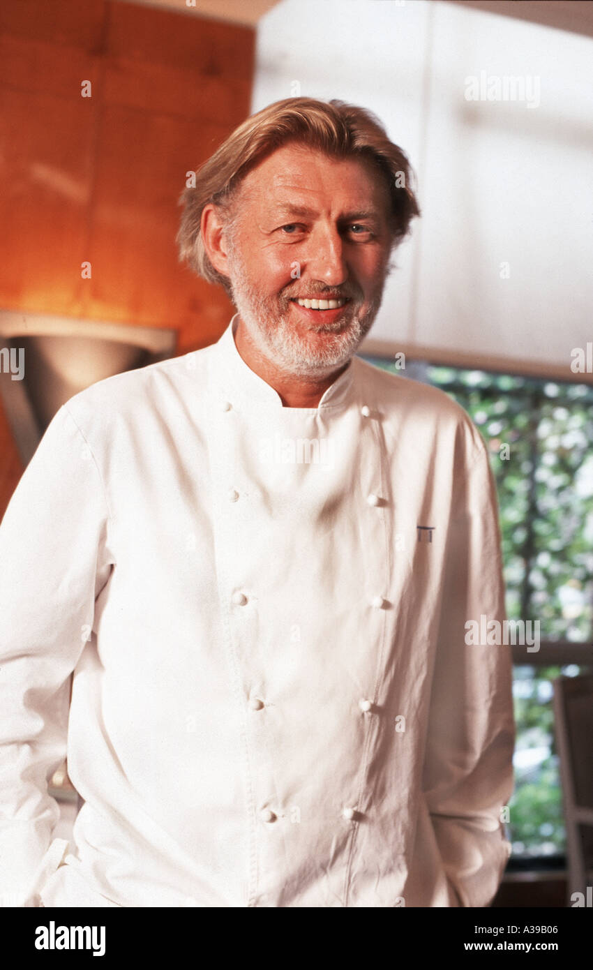 Portrait Paris France French Haute Cuisine Restaurant Chef Pierre Portrait Paris France French Haute Cuisine Restaurant Chef Pierre
