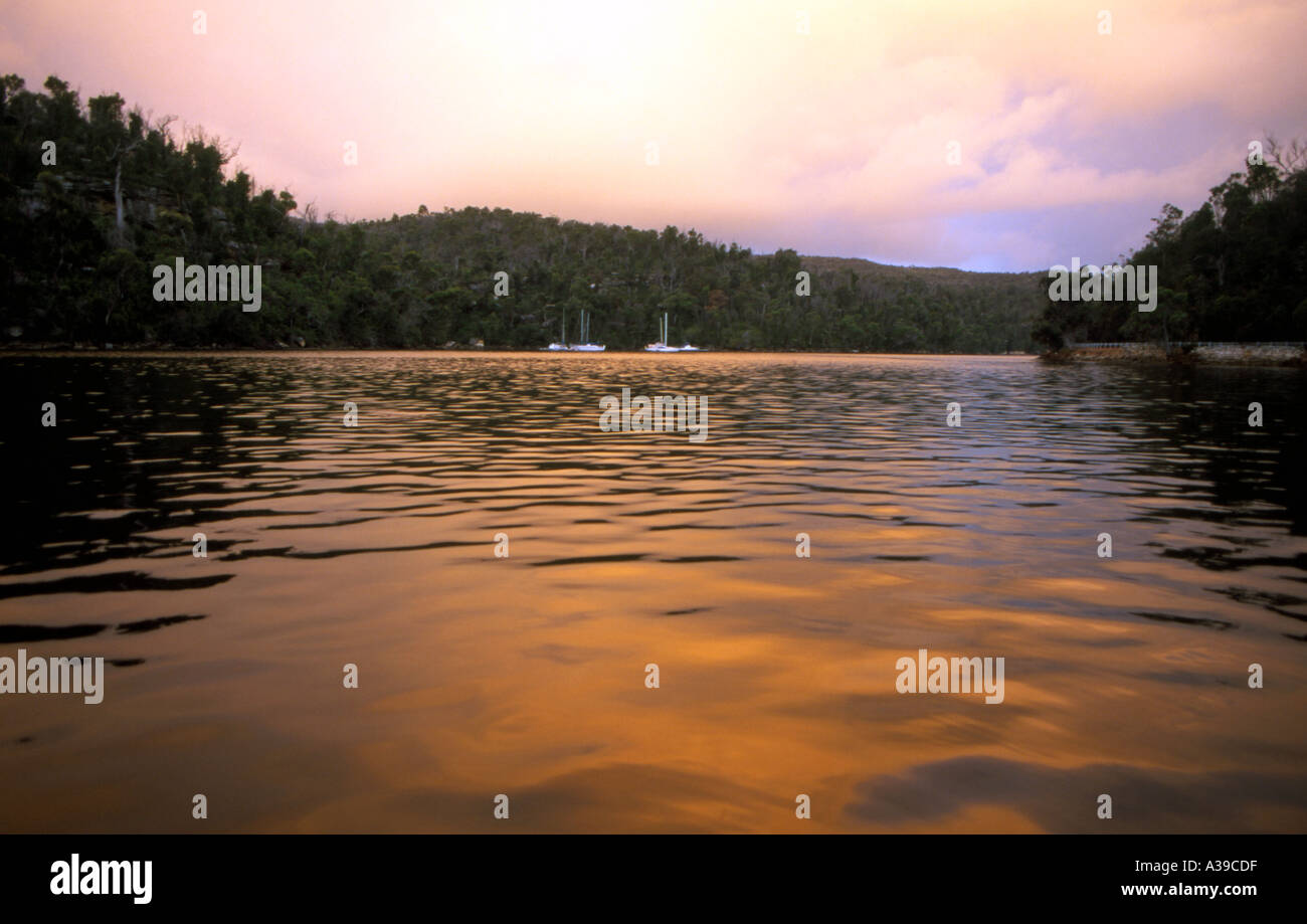 Hawkesbury River New South Wales Australia Stock Photo