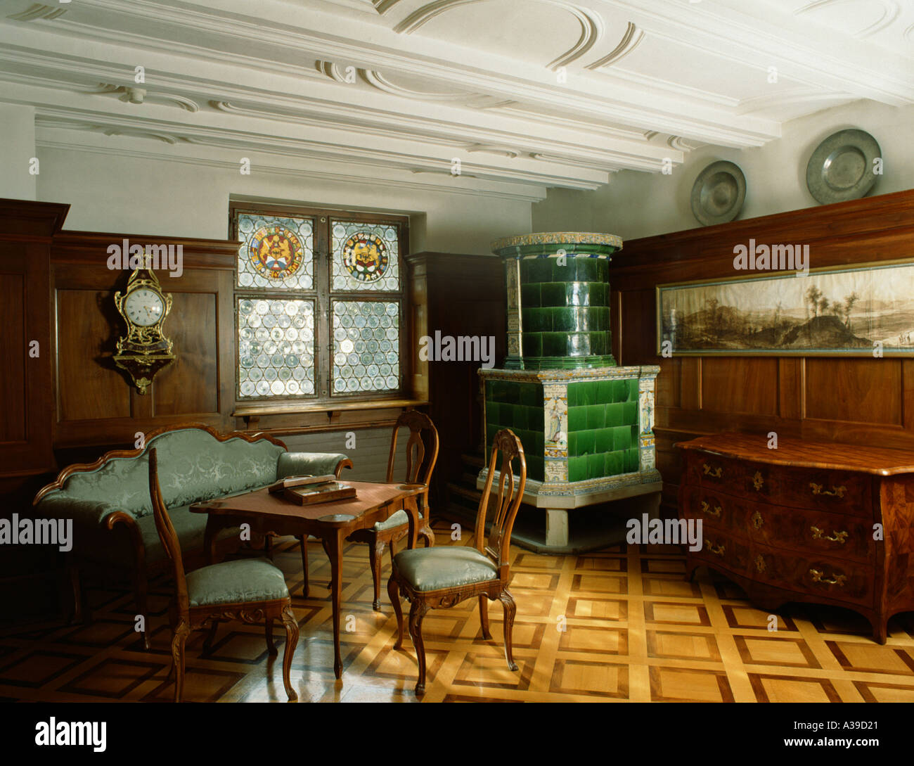 Apartment Furnishings of the 18th Century Residential Museum City of Zurich Canton of Zurich