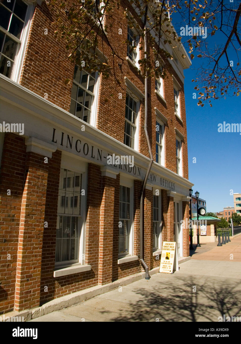 Lincoln Herndon Law Offices where Abraham Lincoln practiced law from