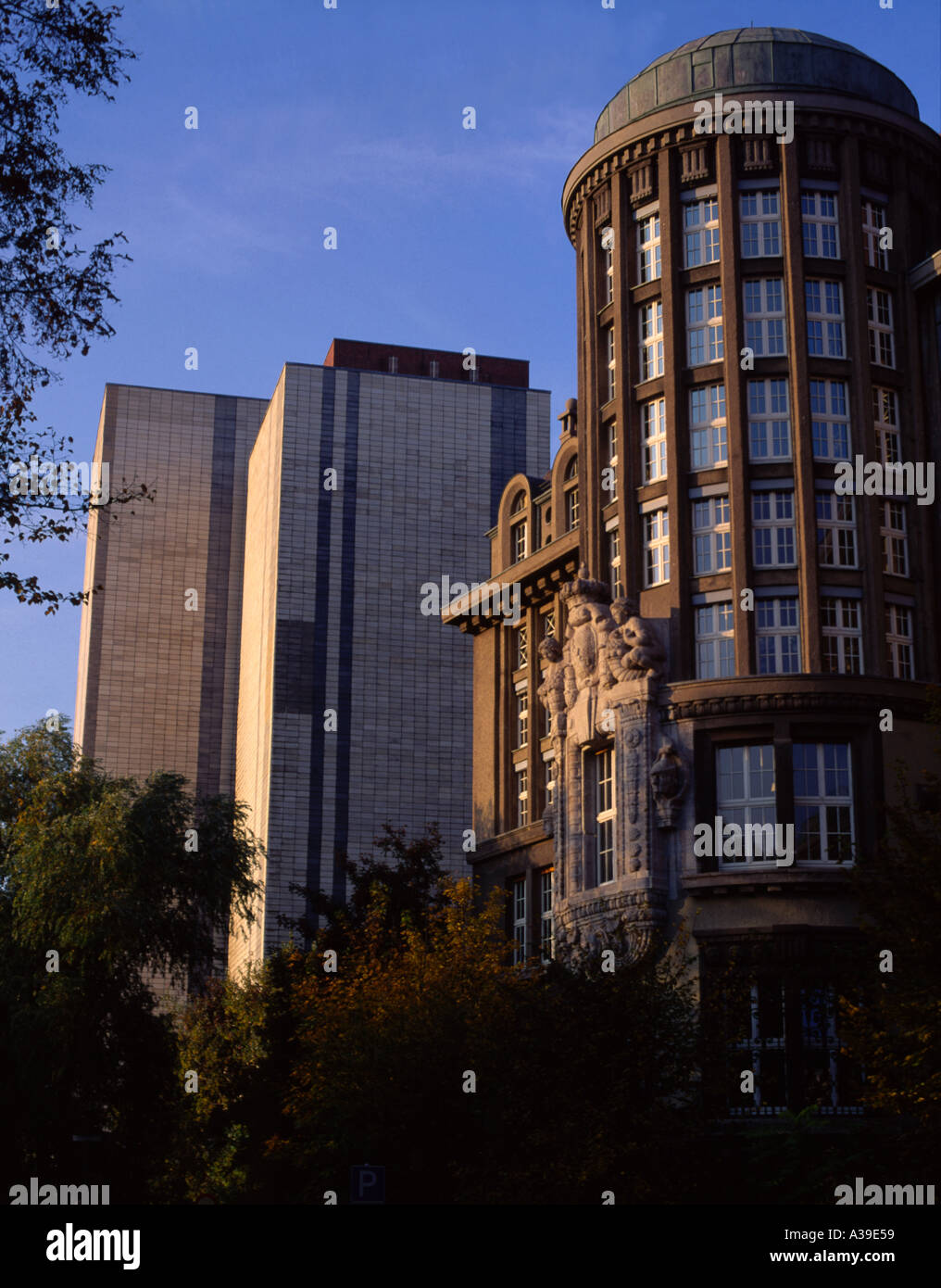 Library of the University of Leipzig Stock Photo Alamy