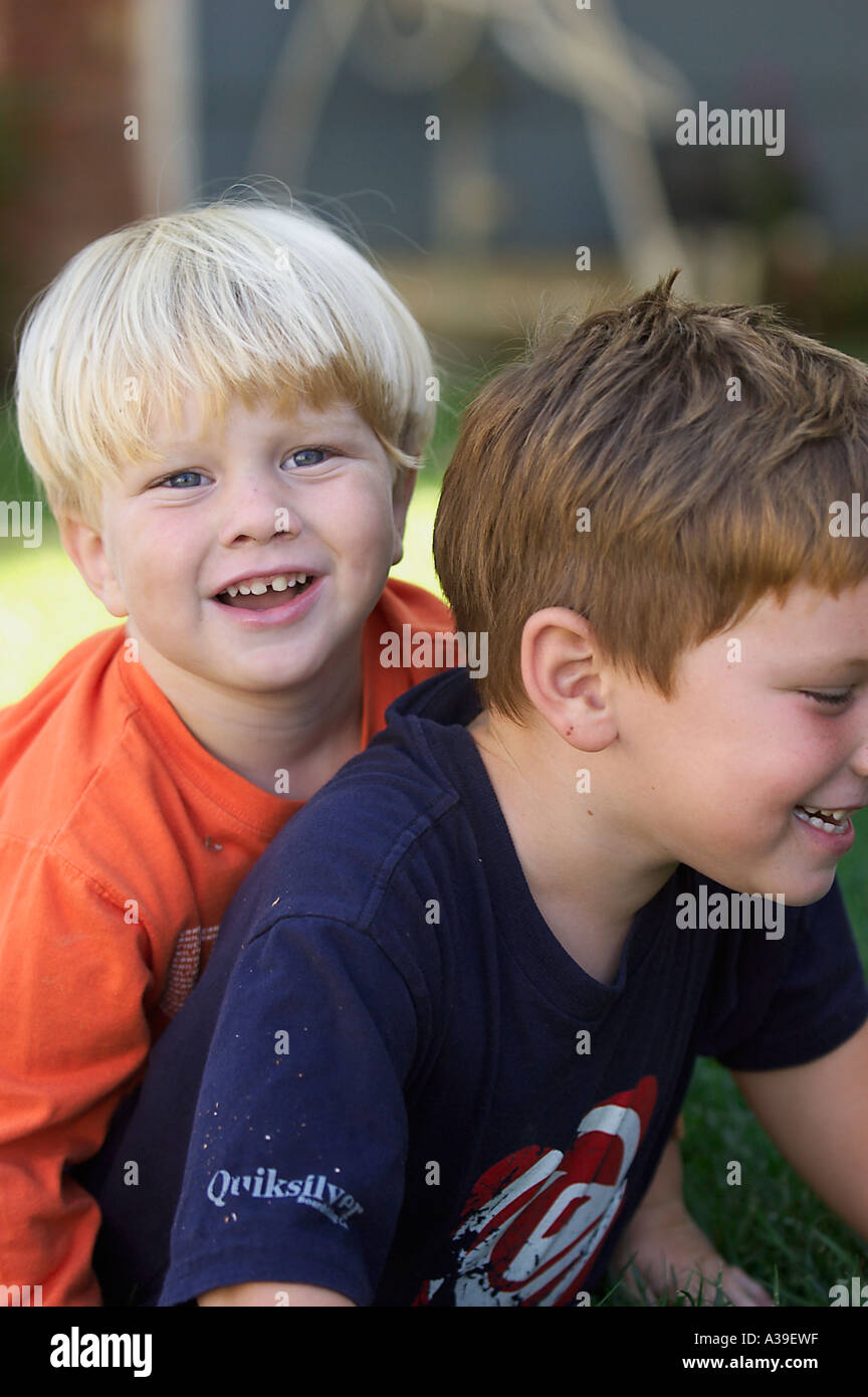 Only 2 boys hi-res stock photography and images - Alamy
