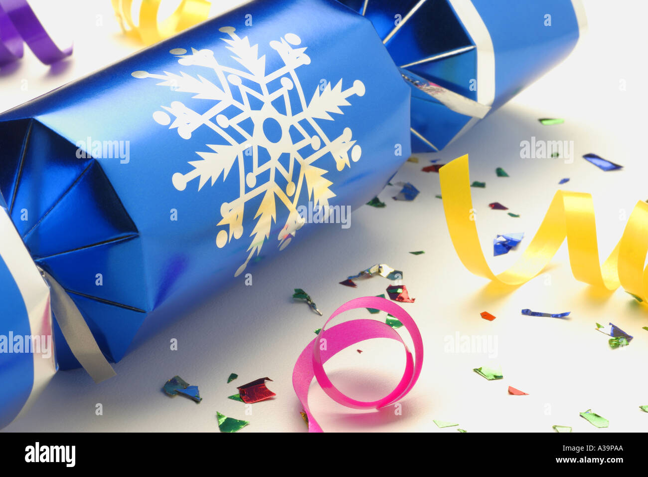 Christmas cracker Stock Photo