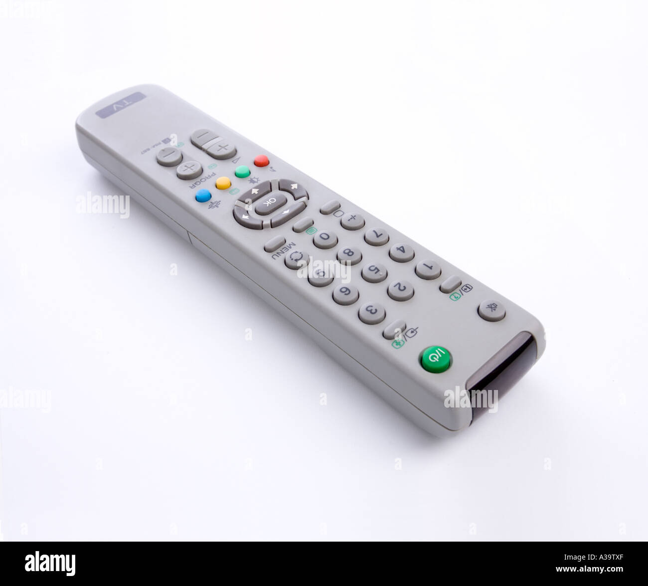 remote control for TV Stock Photo