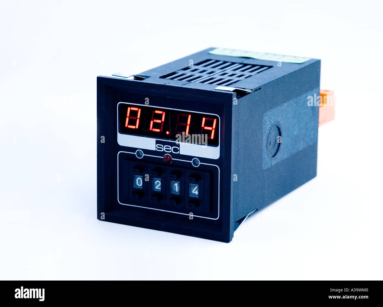 digital timer unit Stock Photo