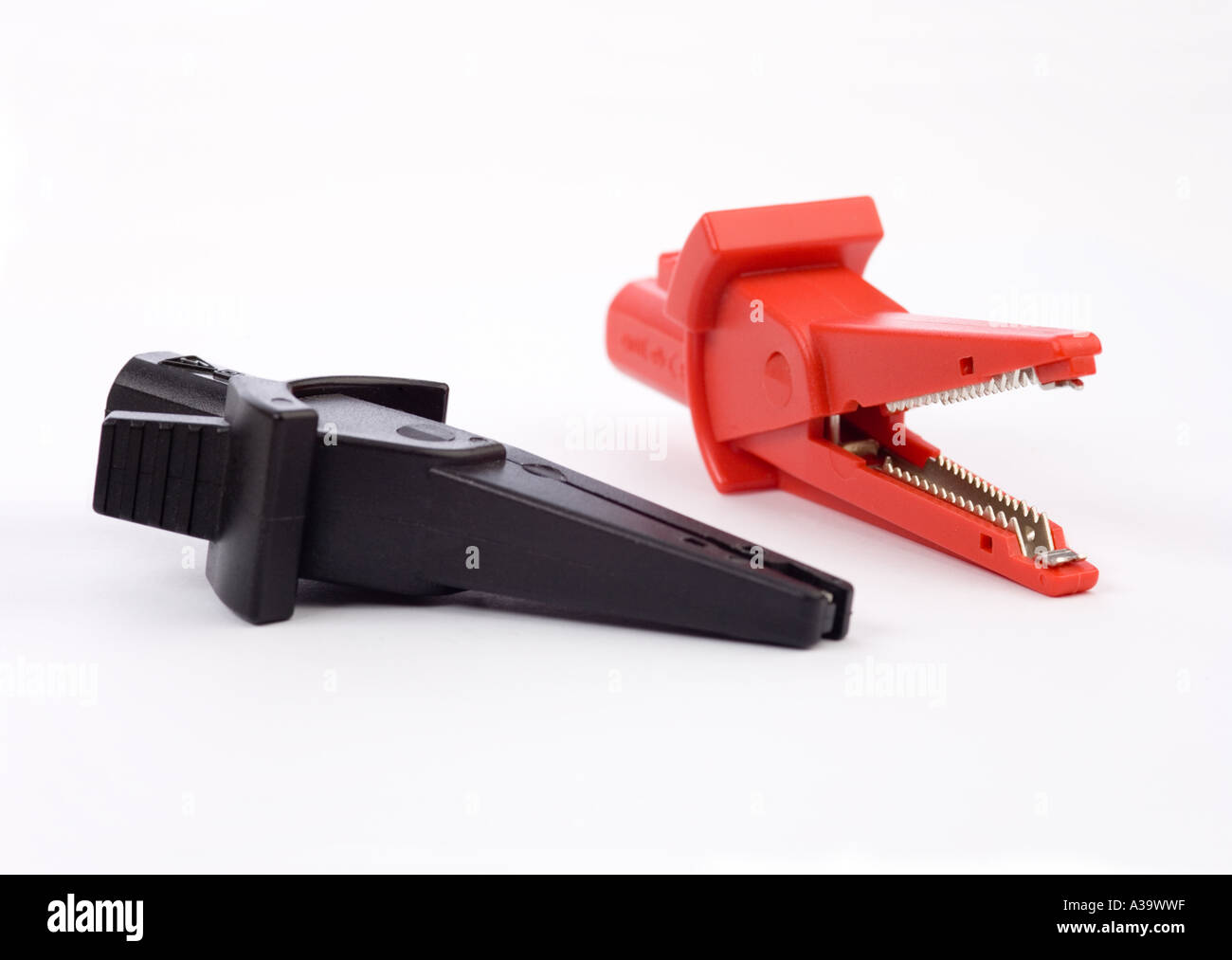 crocodile / alligator clips Stock Photo Alamy