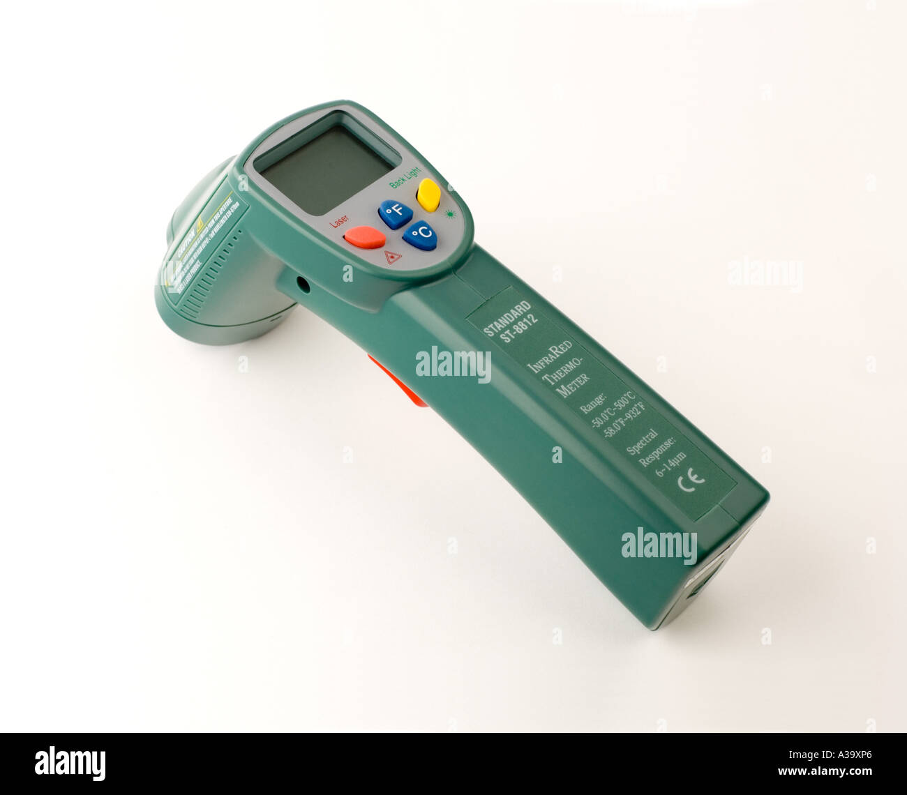 infra red thermometer Stock Photo