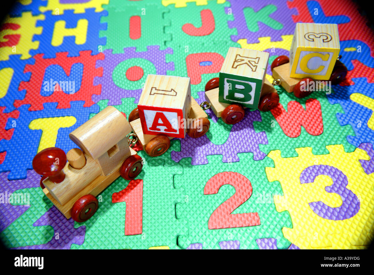 Alphabet train hi-res stock photography and images - Alamy