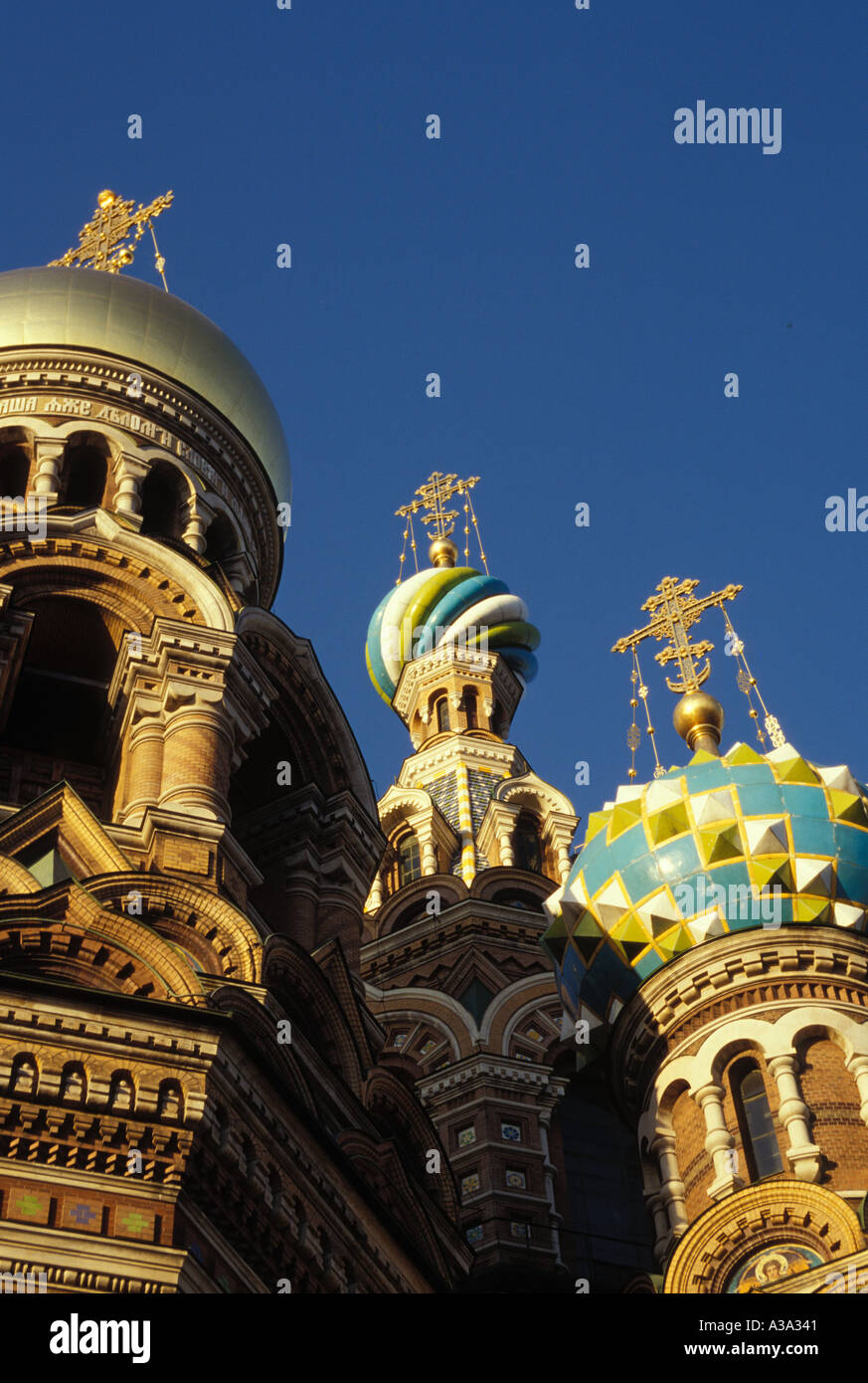 Russia St Petersburg Church on Spilled Blood aka Church of the