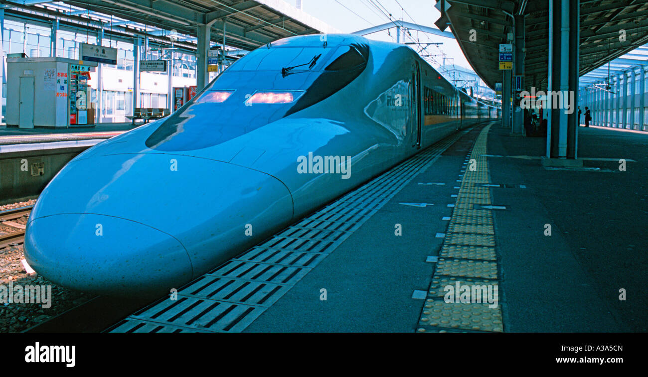 Shinkansen Bullet Train Japan Stock Photo - Alamy