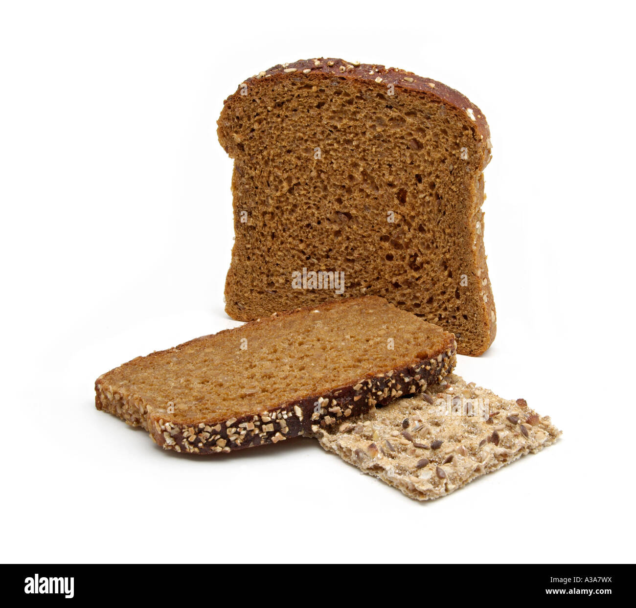 Loaf of wholegrain rye bread Stock Photo Alamy