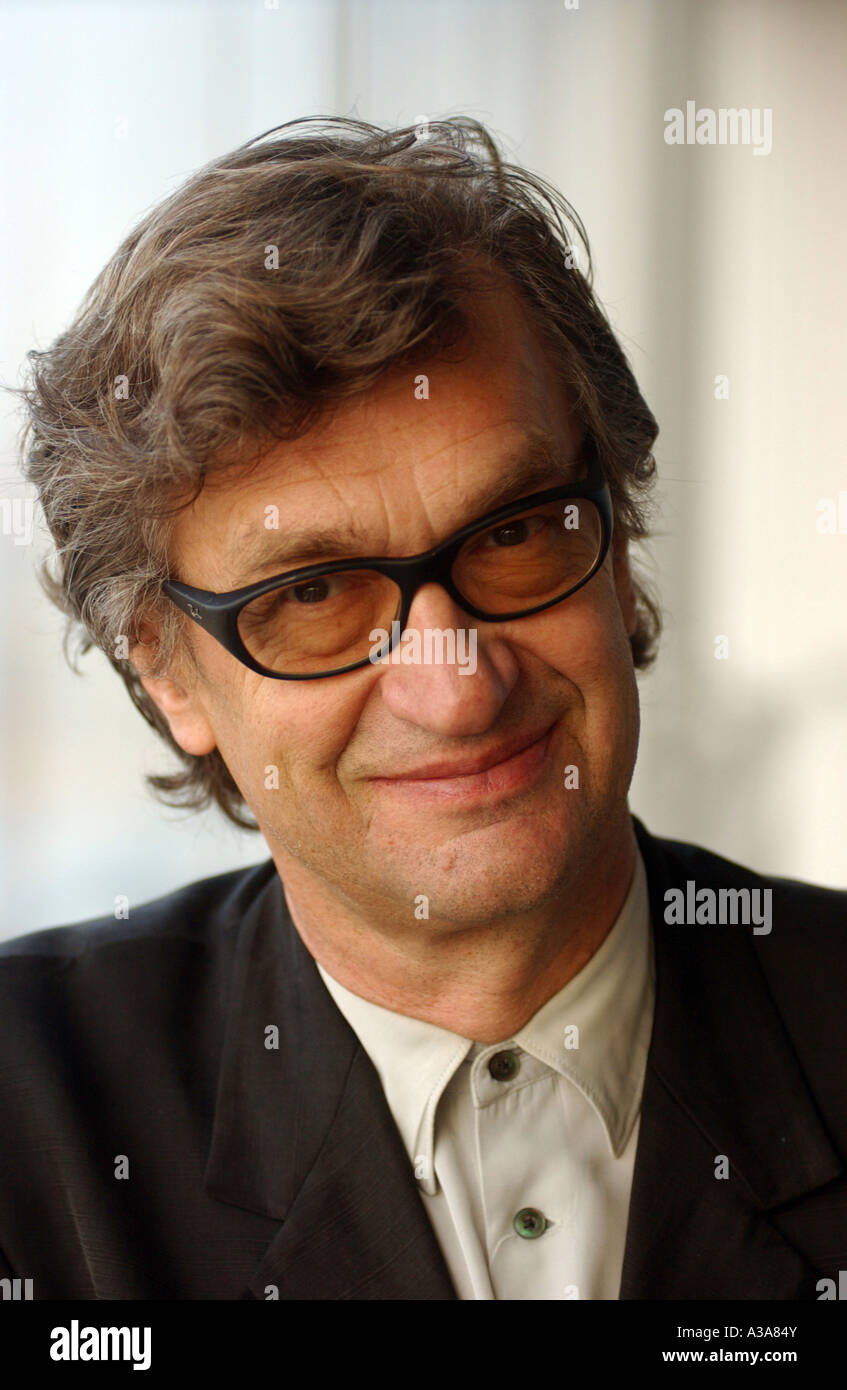 DEU Germany North Rhine Westphalia Duesseldorf Film director Wim Wenders Stock Photo