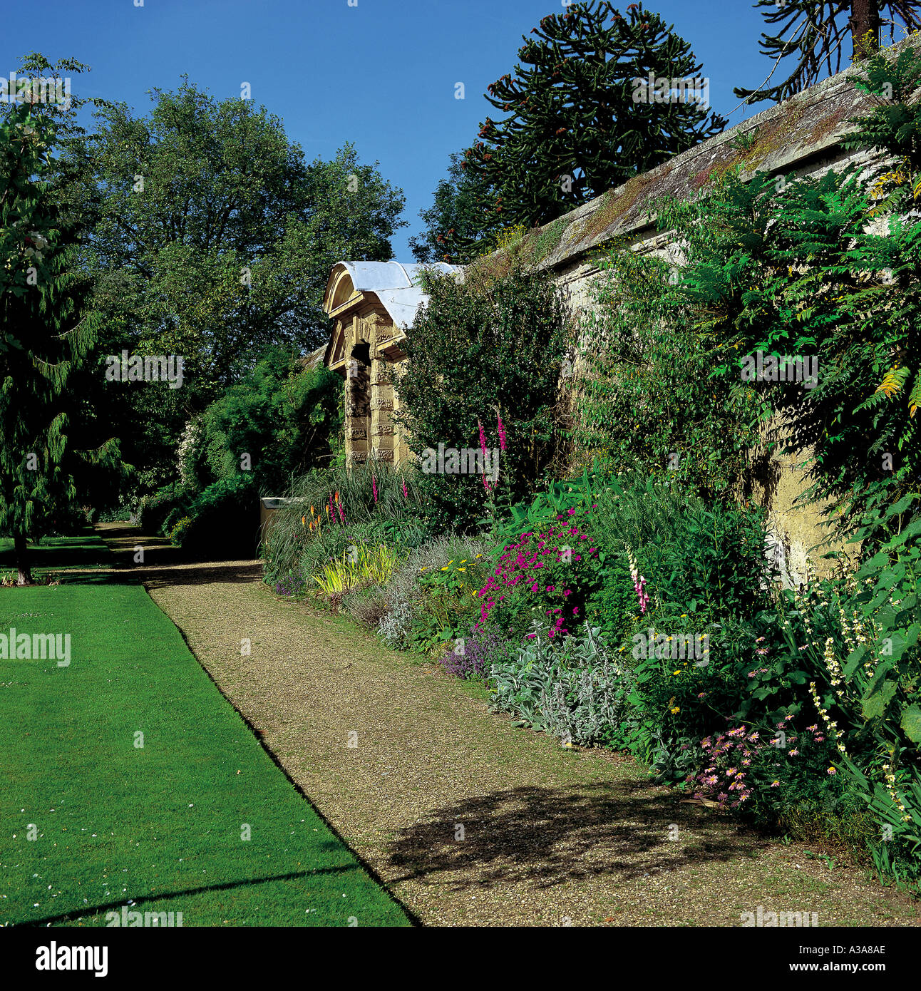 Botanic Garden Oxford Stock Photo