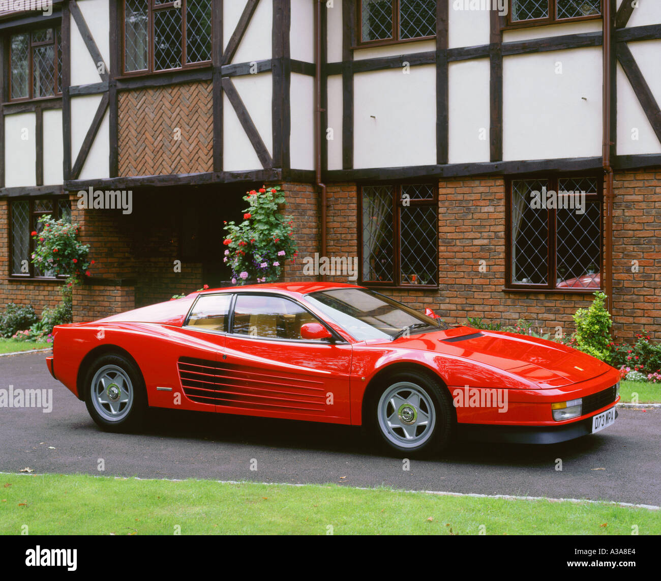 1987 Ferrari Testarossa Stock Photo