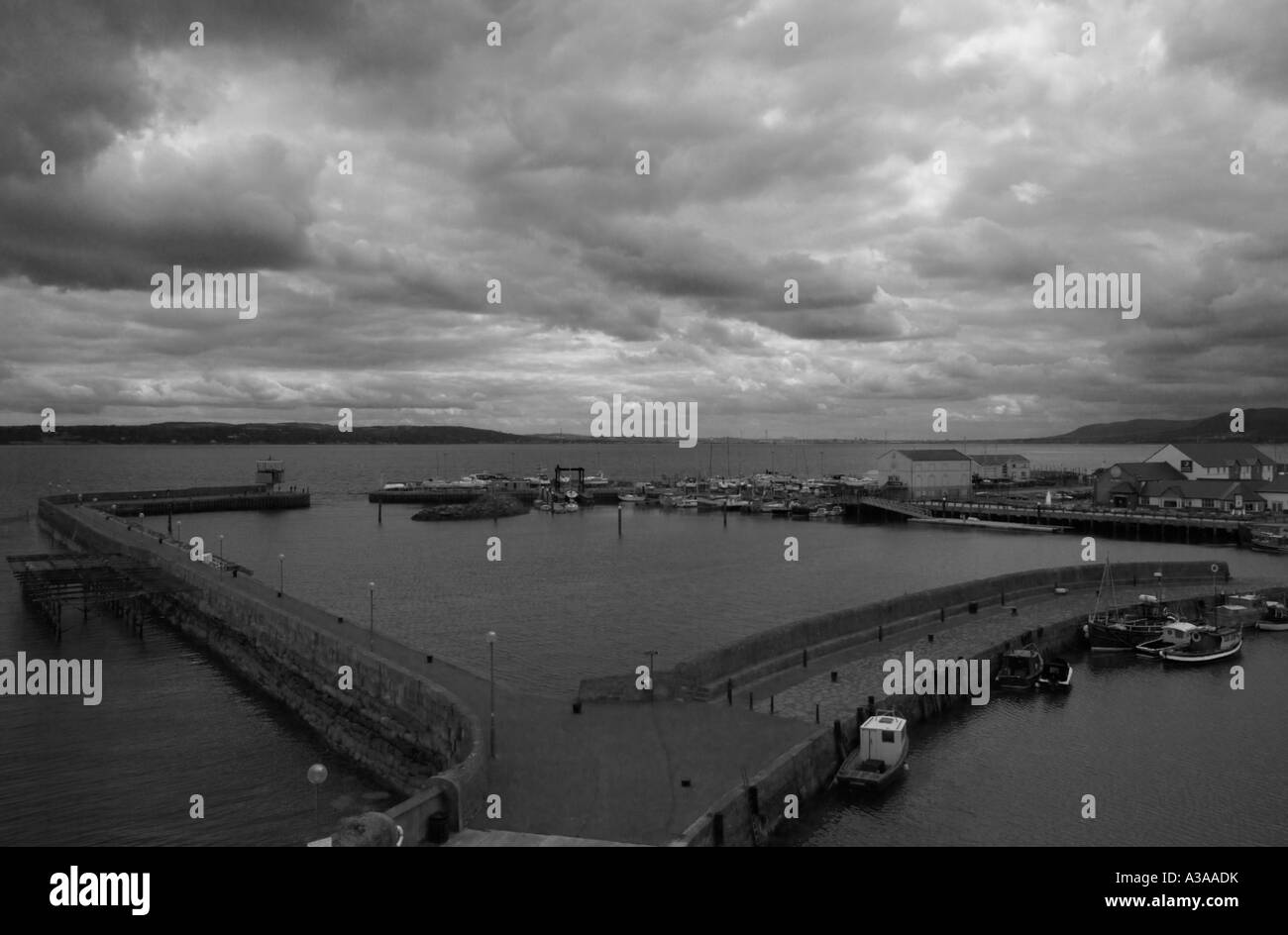 Carrickfergus harbour Stock Photo Alamy