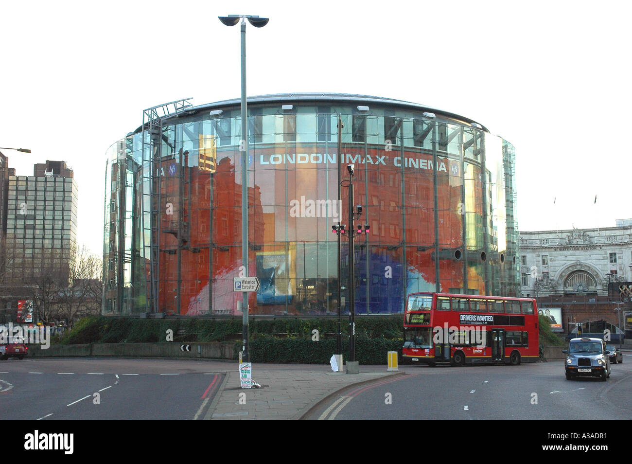 London Imax Cinema Waterloo England Stock Photo