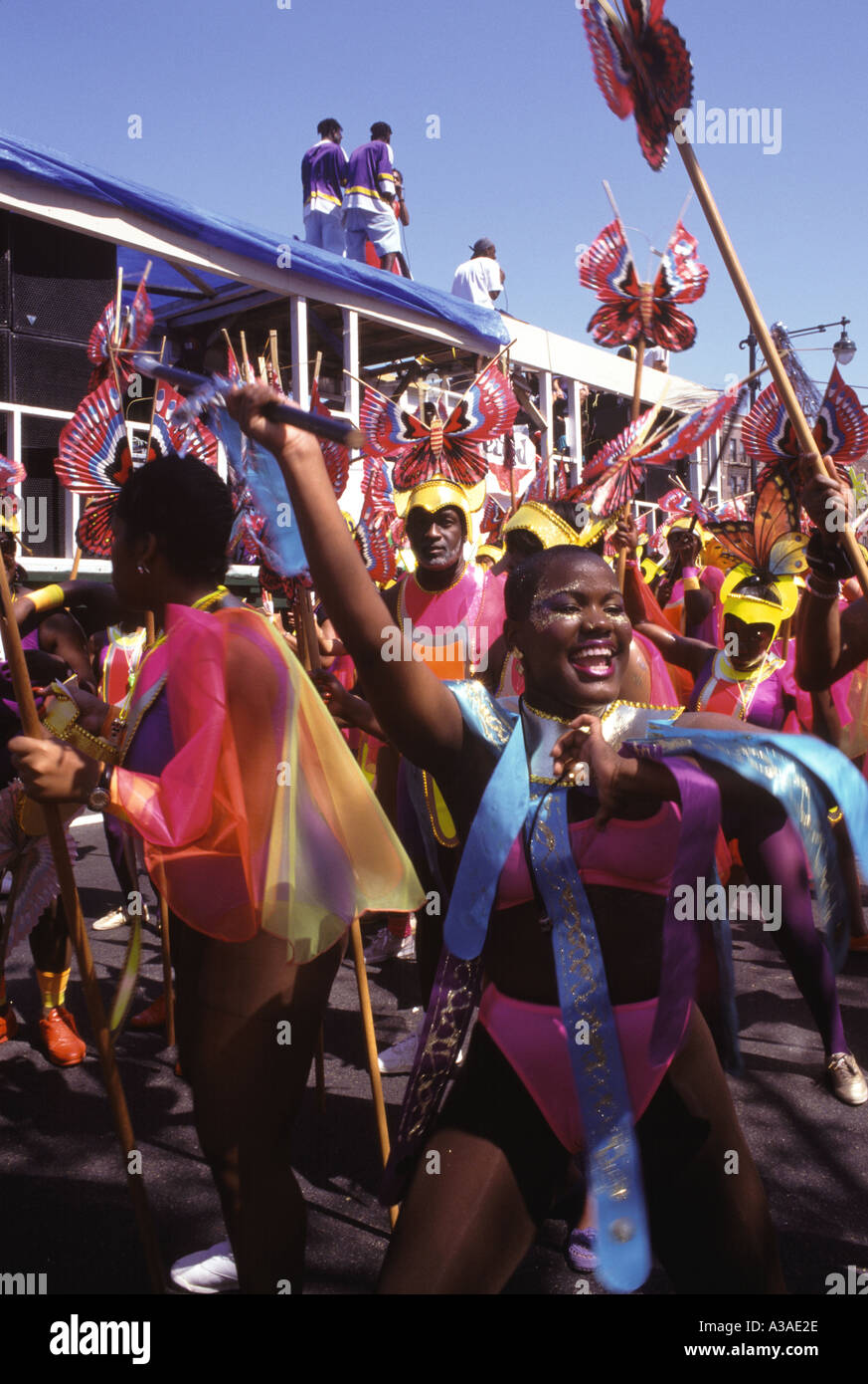 West Indian Parade New York Stock Photo Alamy