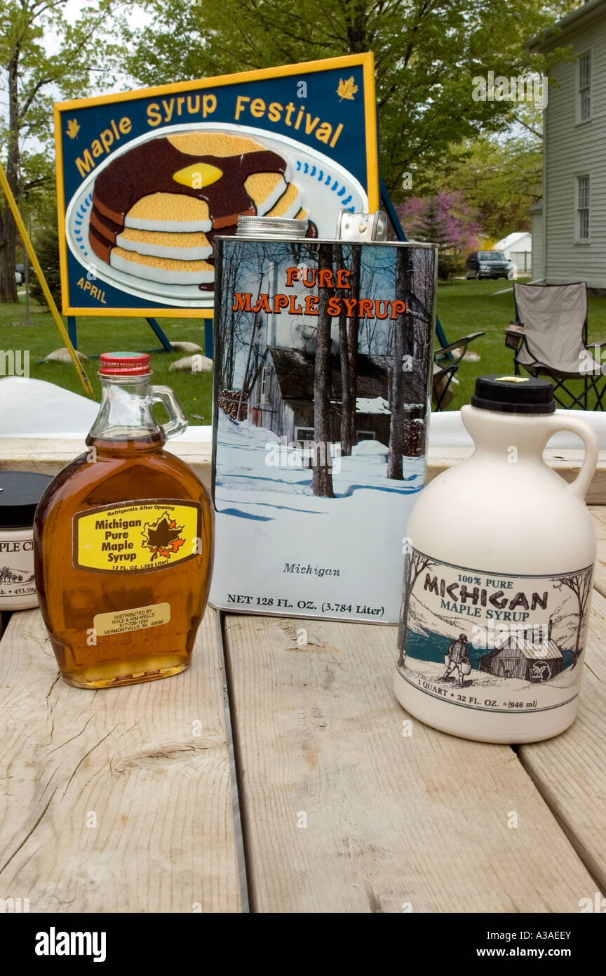 Vermontville maple syrup hires stock photography and images Alamy