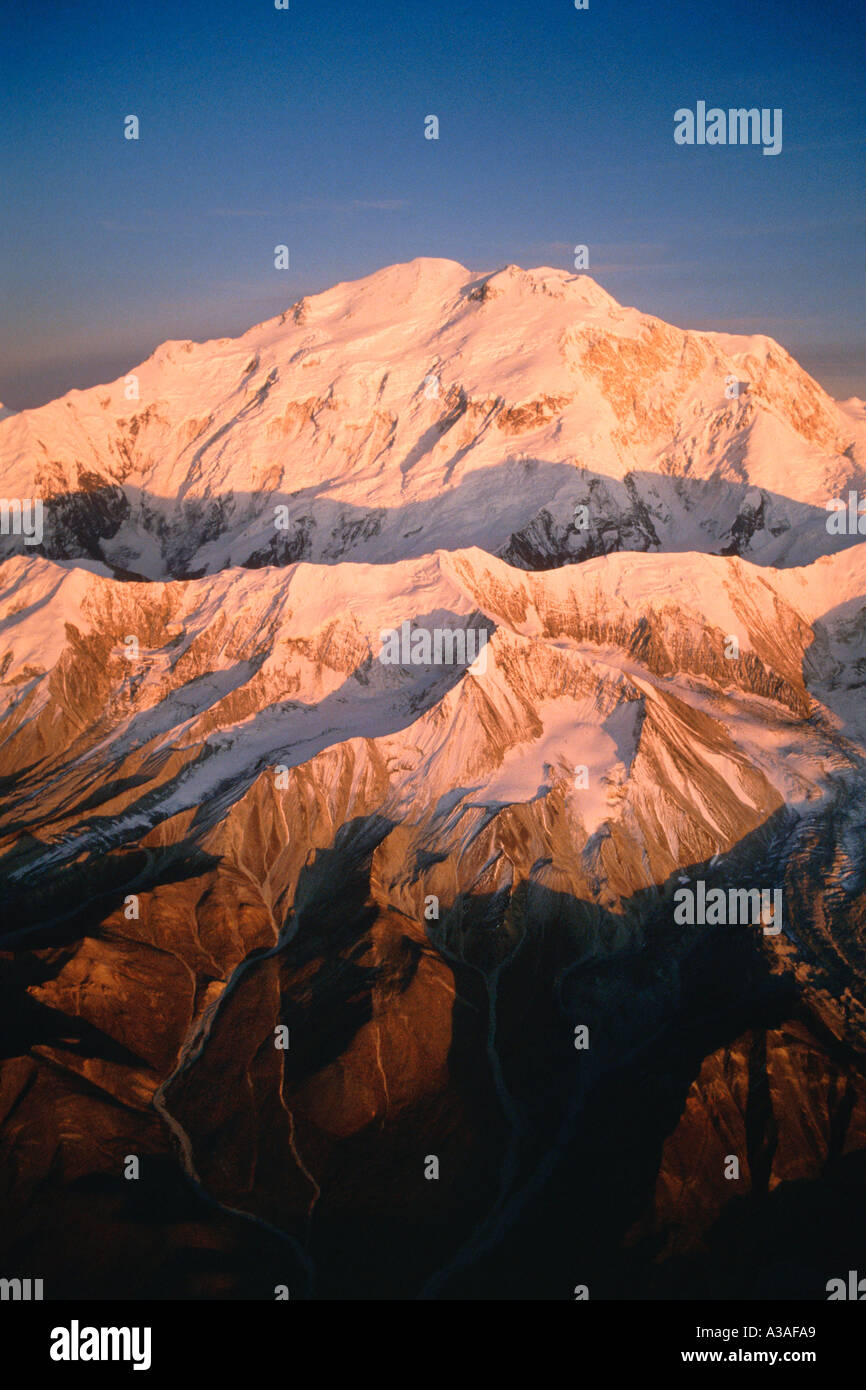 Denali National Park, Mt McKinley, Alaska, USA, North Face, Peters Dome ...