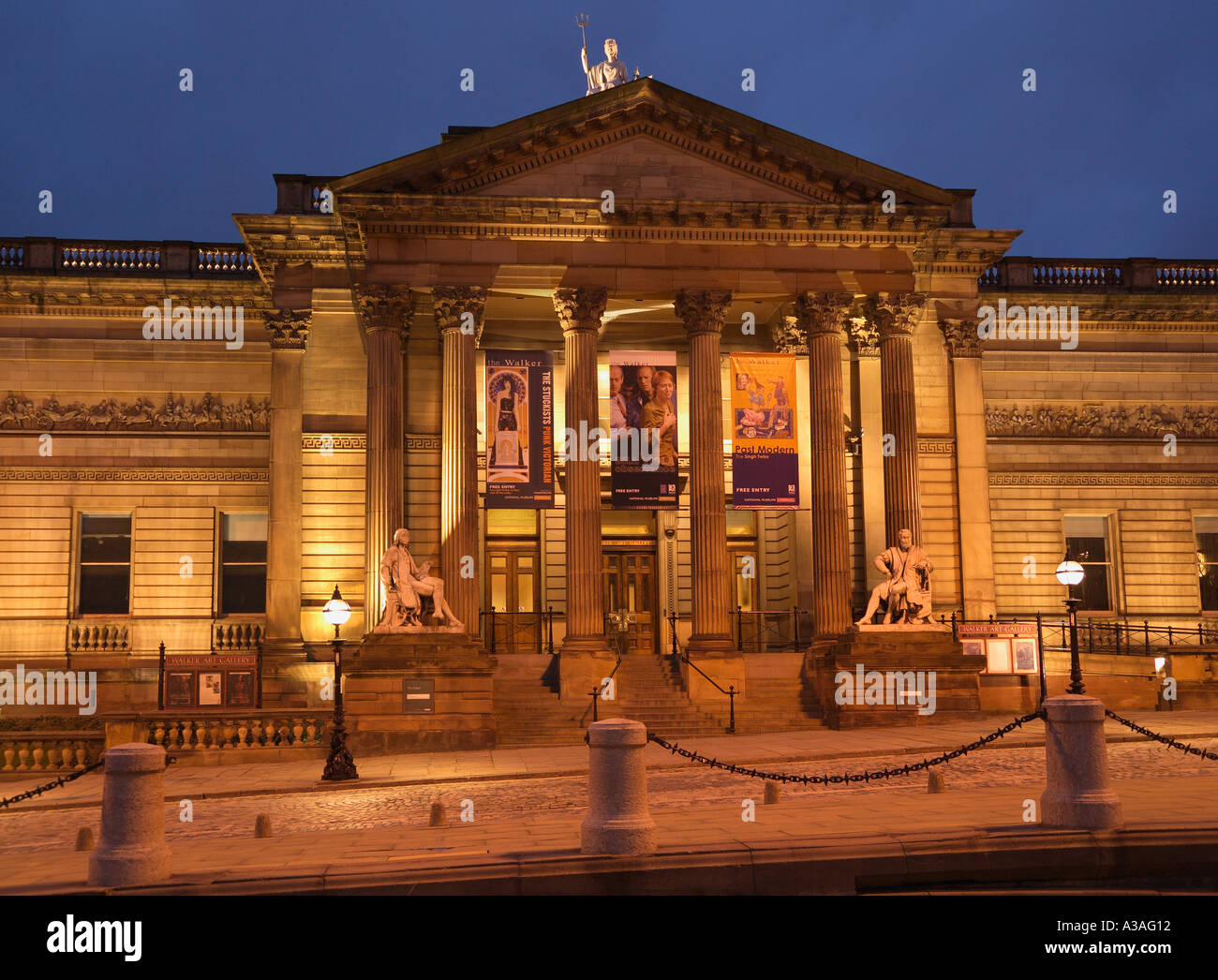 "Walker Art Gallery" Liverpool Merseyside England Stock Photo Alamy