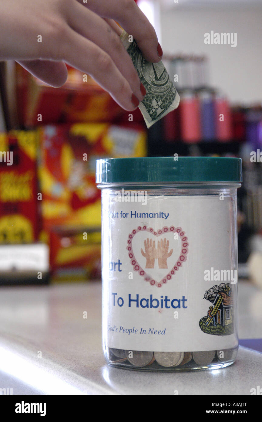 Contribution Jar Stock Photo